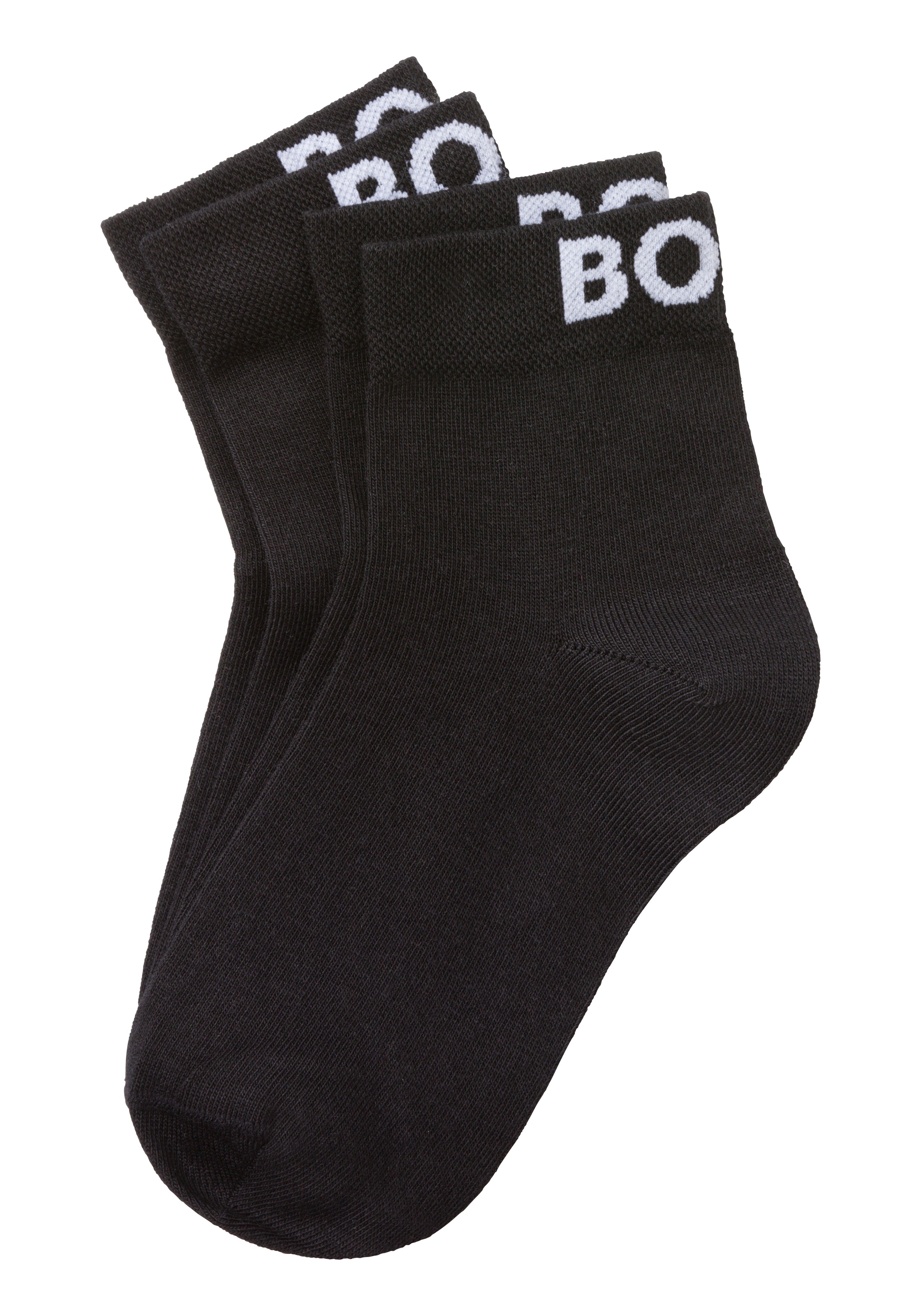 BOSS Freizeitsocken "2P SH Logo CC W" Packung, 2er, 2 Stk. tlg. mit eingest günstig online kaufen