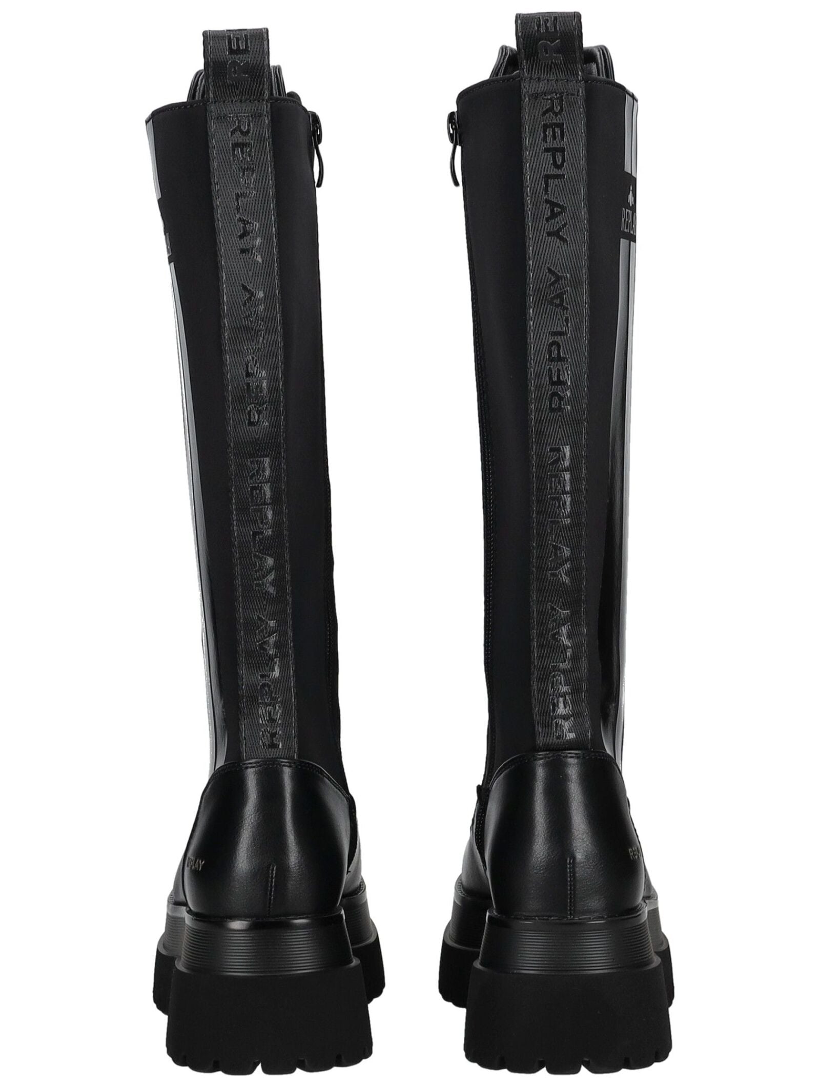 Replay Schnürstiefel »Replay Stiefel Lederimitat/Textil«