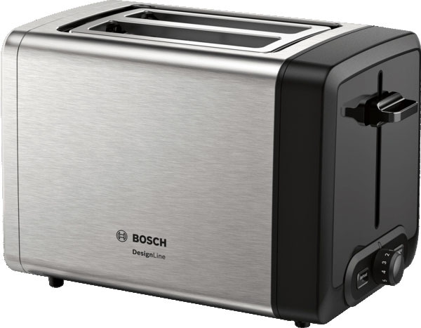 BOSCH Toaster "TAT4P420DE DesignLine", 2 kurze Schlitze, 820 W