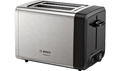 Toaster »TAT4P420DE DesignLine«, 2 kurze Schlitze, 820 W