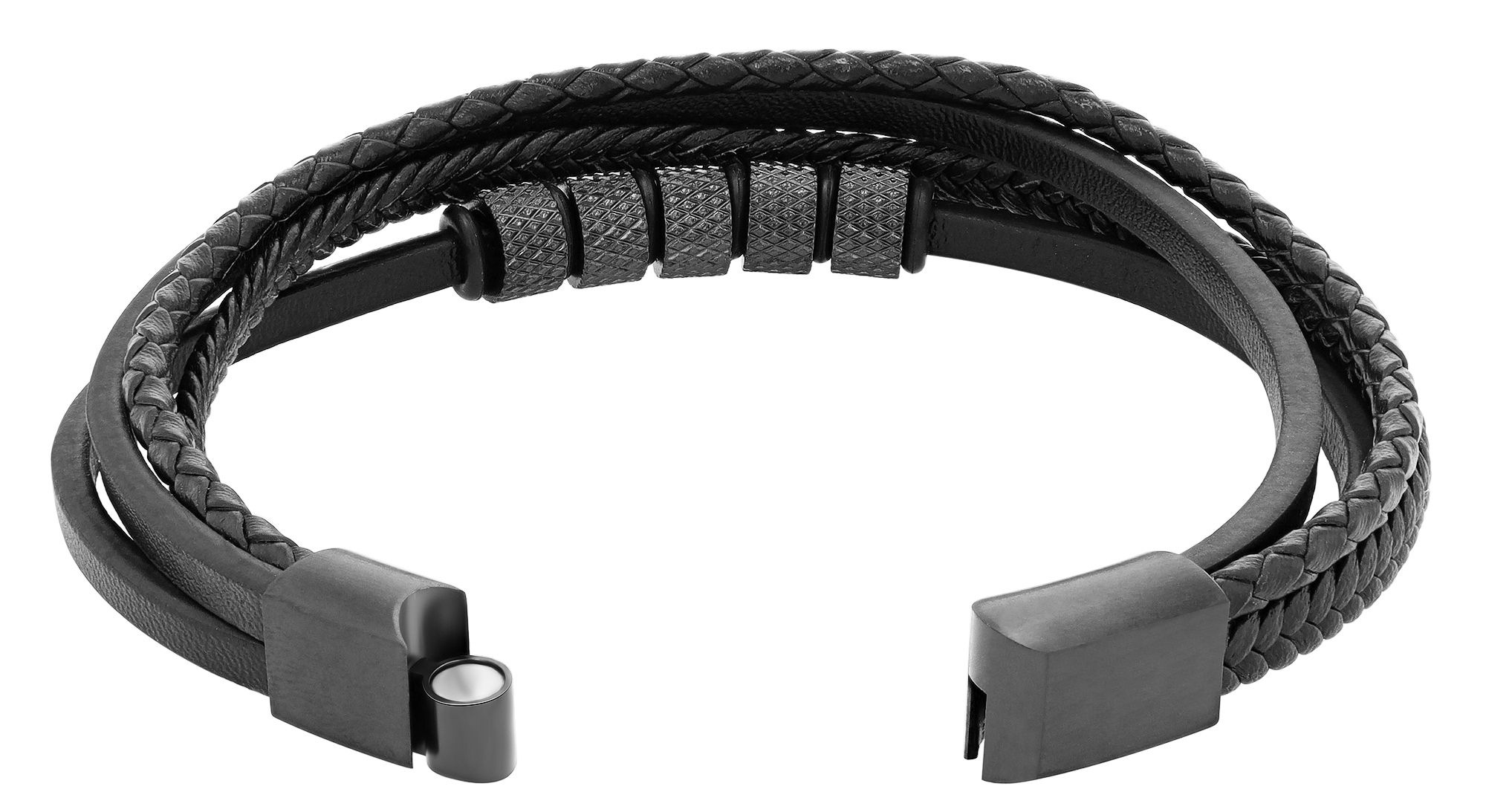 Adelia´s Armband »Armband aus Leder 21,5 cm« Ideal zum Verschenken – schlicht und stilvoll