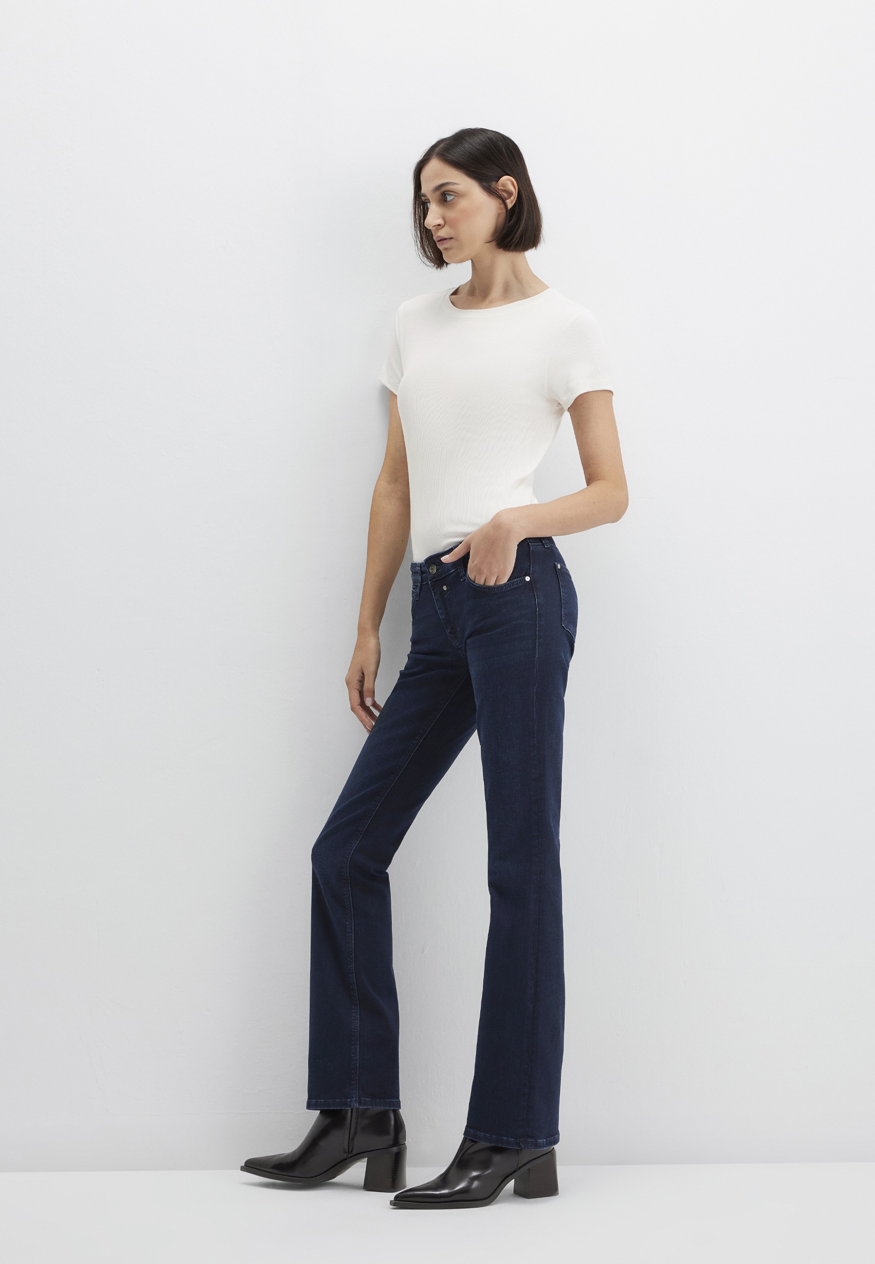 Mavi Bootcut-Jeans "BELLA MID-RISE" Bootcut Jeans günstig online kaufen