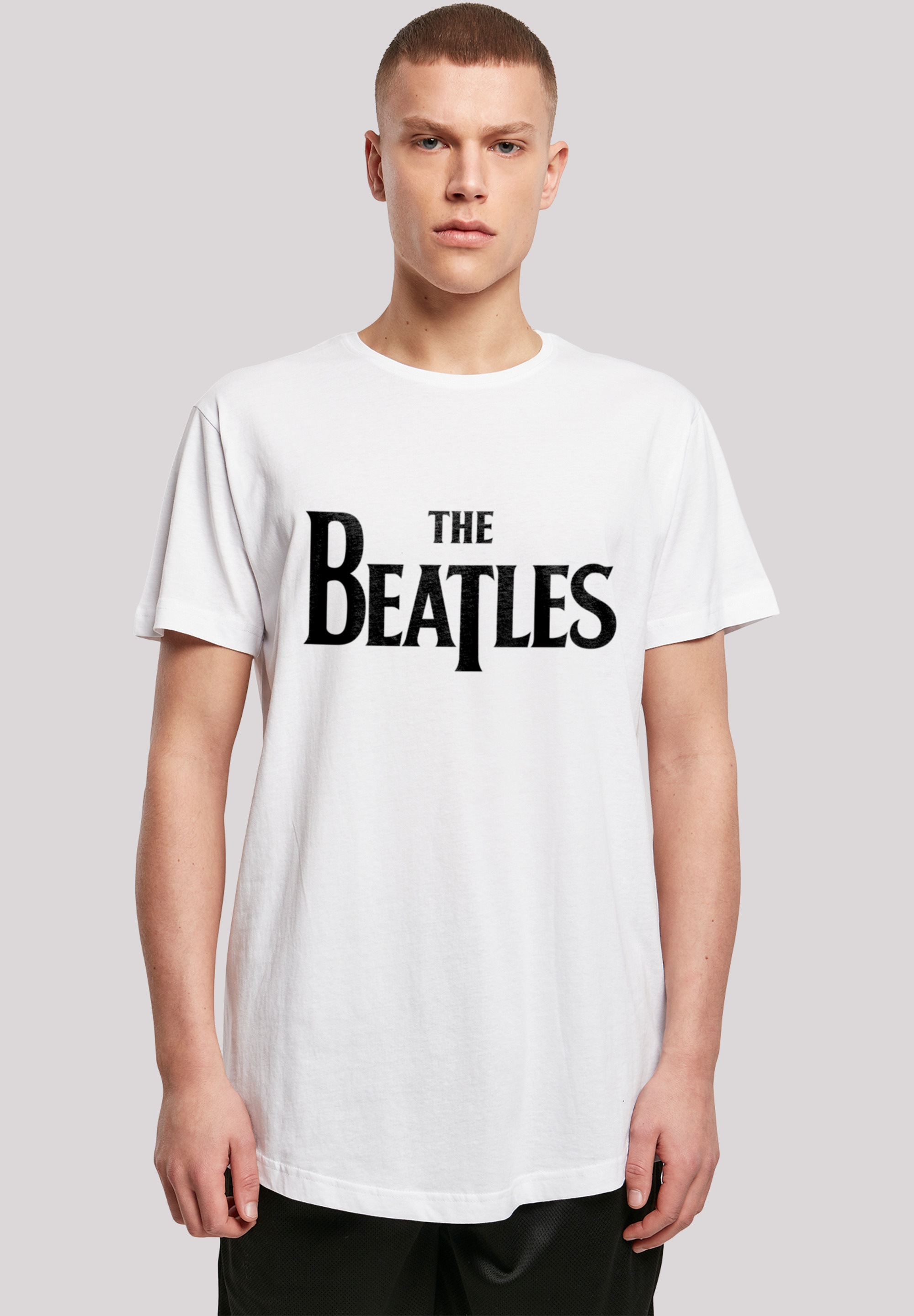 F4NT4STIC T-Shirt »The Beatles Band Drop T Logo Black«, Print ▷ bestellen |  BAUR