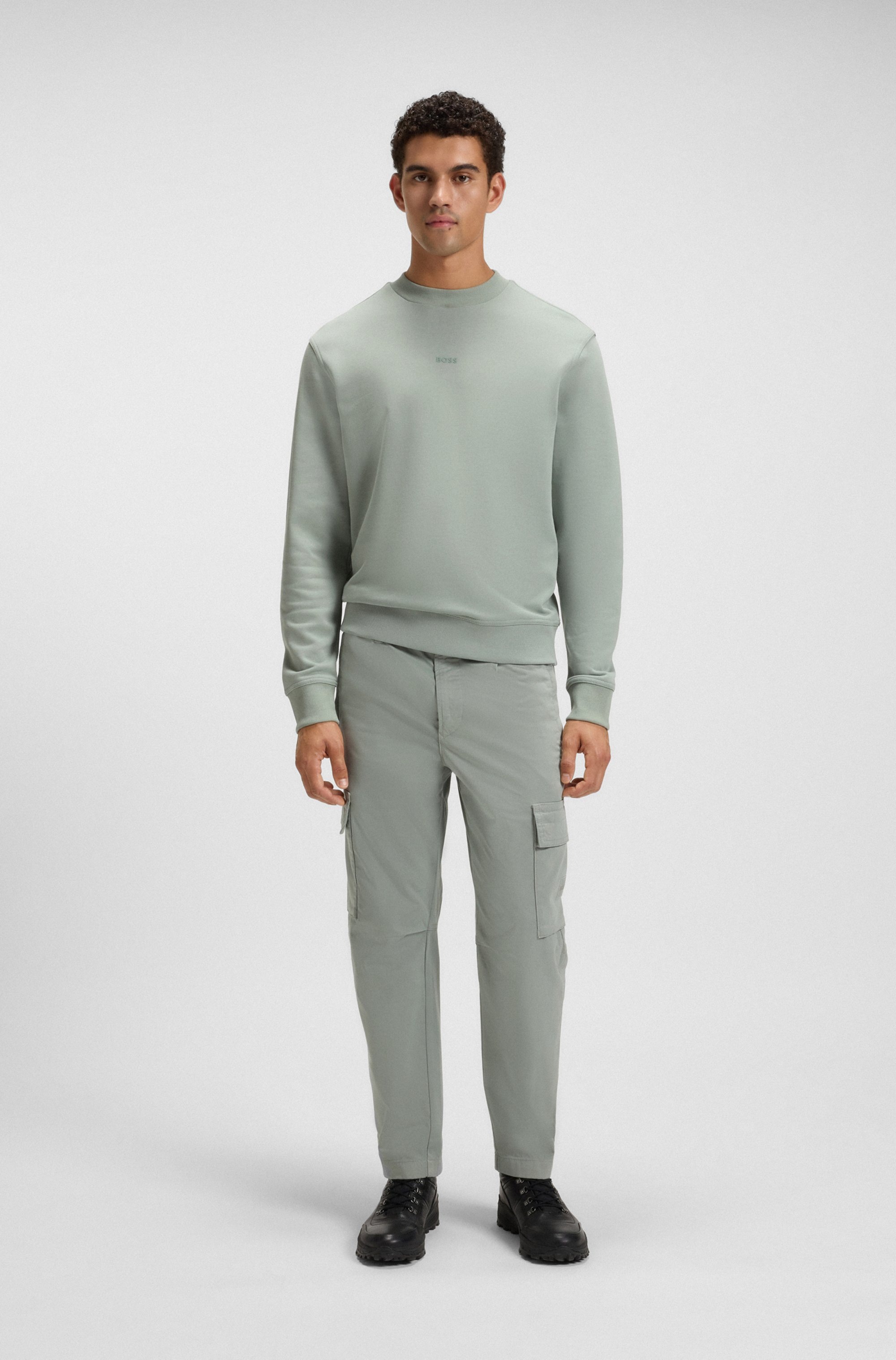 Thumbnail - BOSS ORANGE Sweatshirt "WeSmallcrew", mit Logo auf der Brust