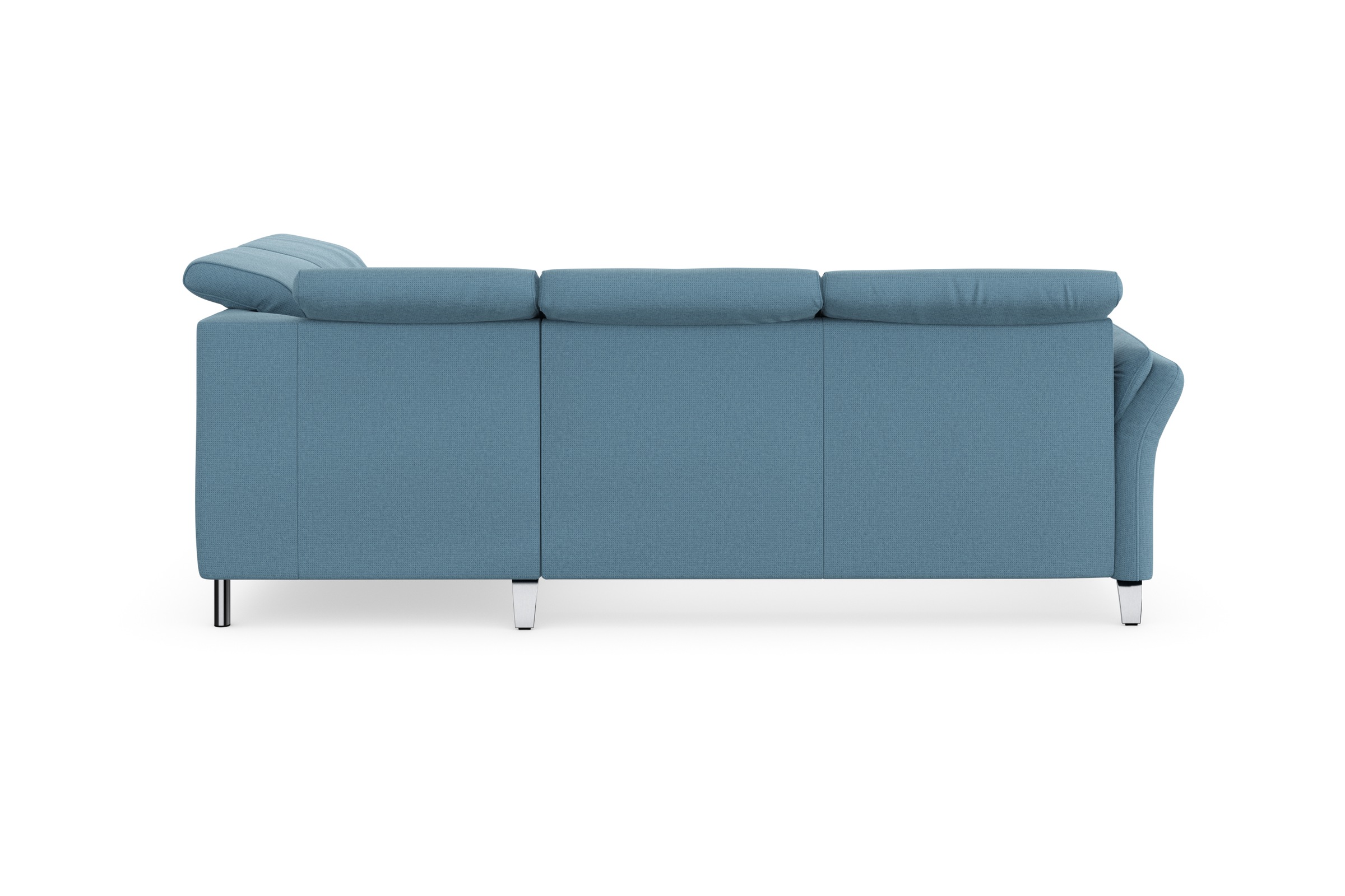 sit&more Ecksofa »Grenoble L-Form mit Federkern«, wahlweise mit Bettfunktion, Bettkasten, Arm- und Kopfteilverstellung