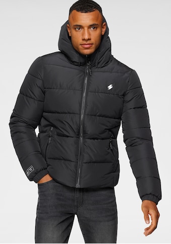 Superdry Steppjacke »HOODED SPORTS PUFFR JACKET...