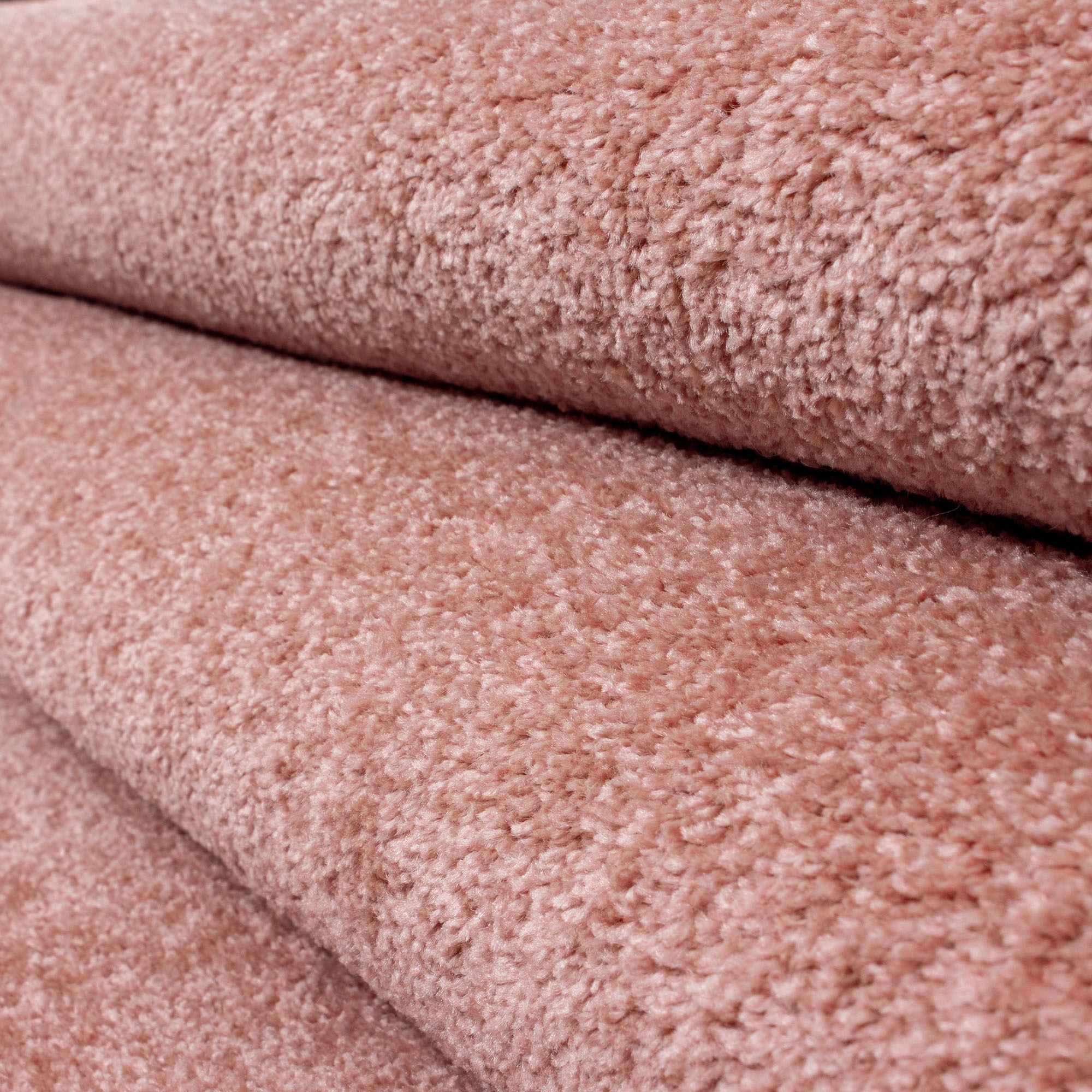 Teppich AYYILDIZ TEPPICHE "ATA", rosa (rosé), B:200cm H:10mm L:290cm, Kunstfaser, Teppiche, Teppich, Kurzflor, uni, große Farbauswahl, robust, auch als Läufer und in rund 3