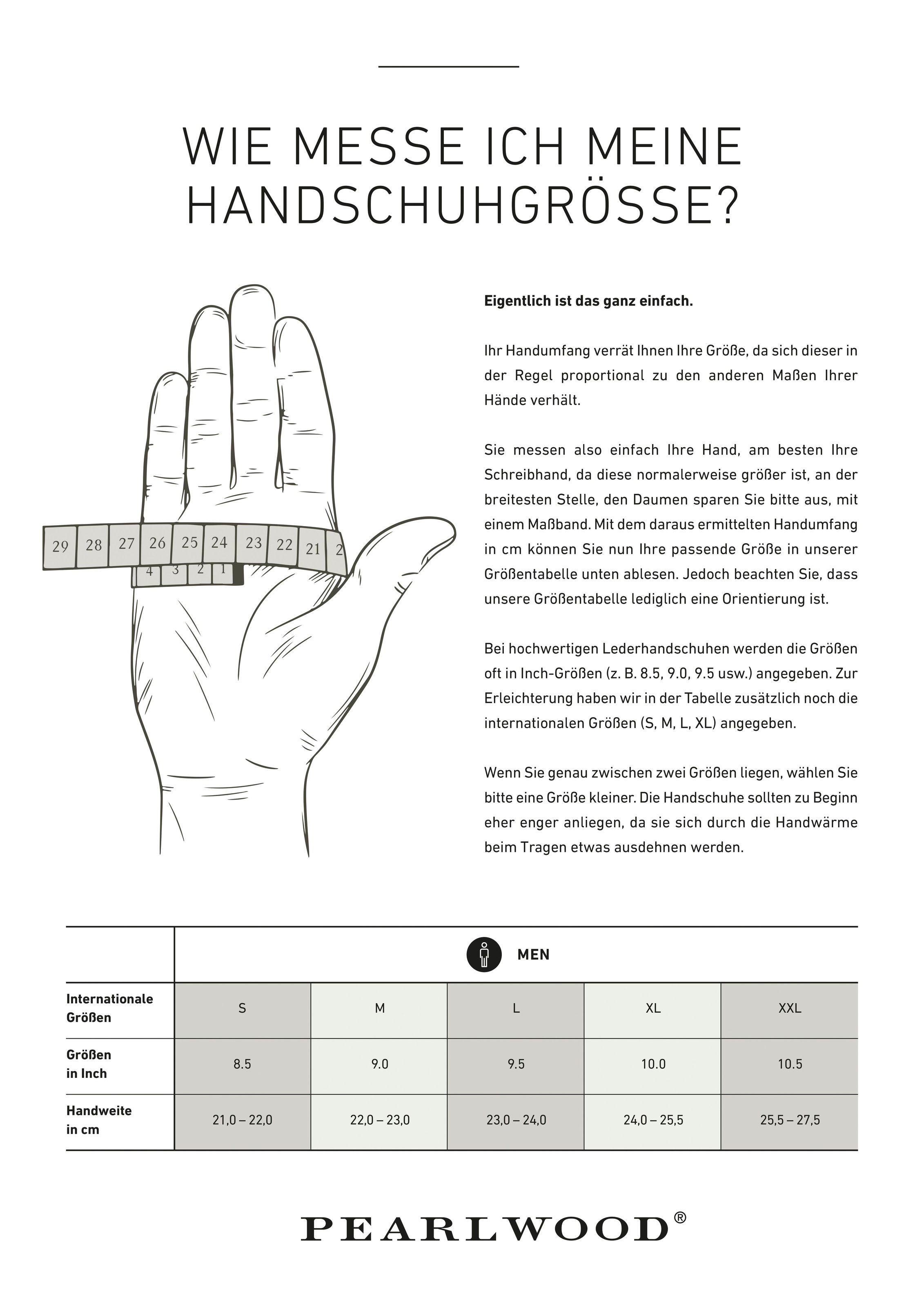 Thumbnail - PEARLWOOD Lederhandschuhe "Moore", Atmungsaktiv, Wärmeregulierend, Wind - und Wasserabweisend
