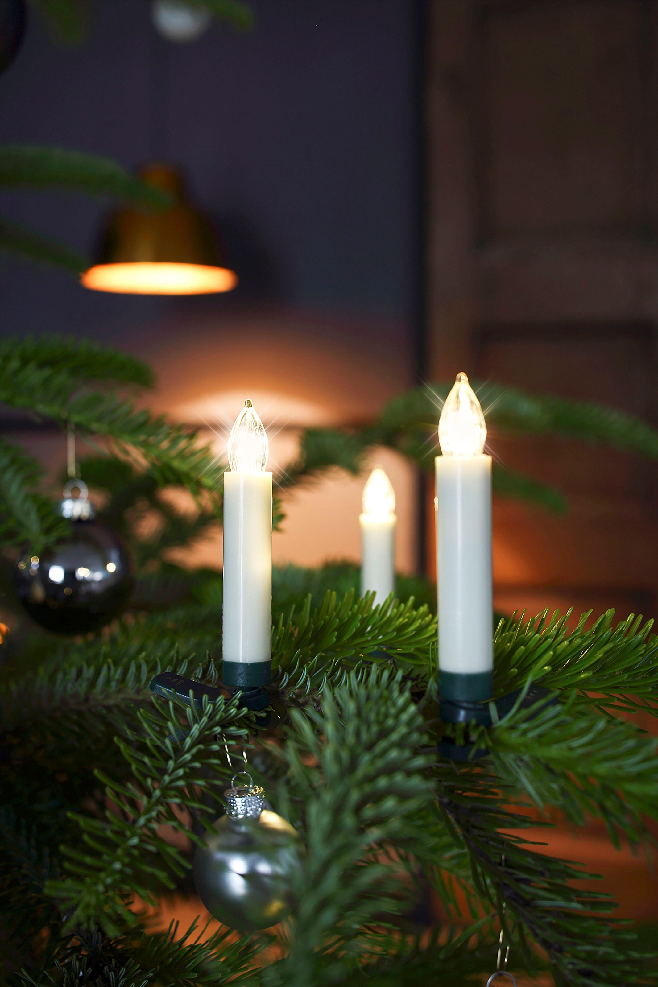 flammig, | »Weihnachtsdeko, my St.- plus Christbaumschmuck«, kabellos, home BAUR LED-Christbaumkerzen Kerzen Dornen 25 8