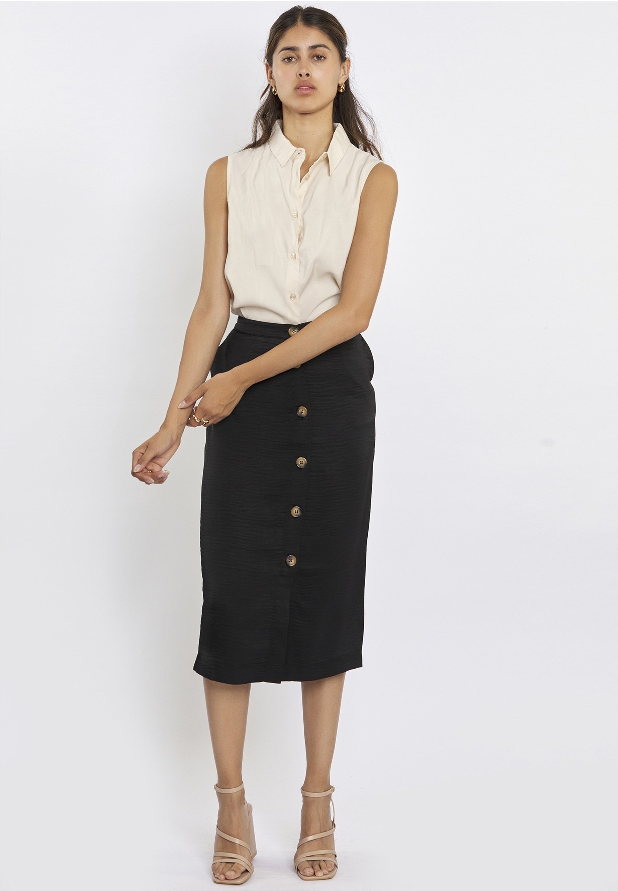 freshlions Sommerrock "Liora" 1 Stk. mit Knopfleiste auf der Front günstig online kaufen