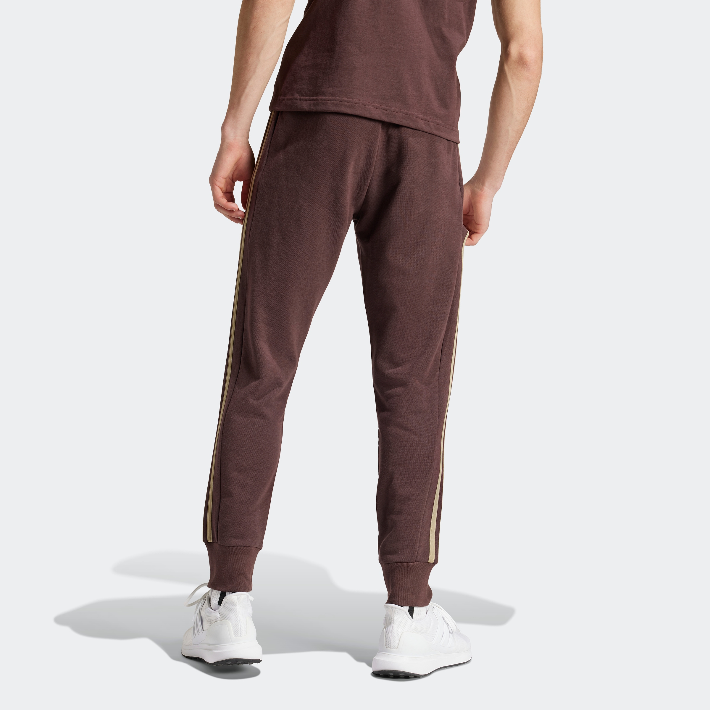 adidas Sportswear Sporthose "ESSENTIALS FRENCH TERRY TAPERED CUFF 3STREIFEN günstig online kaufen