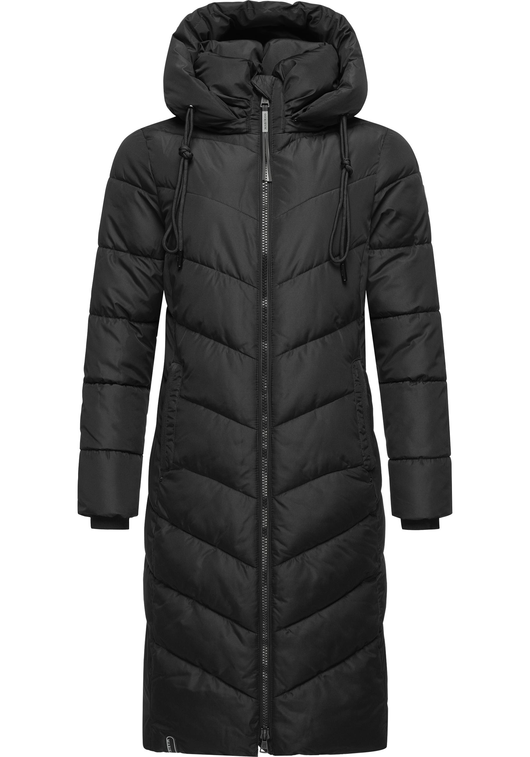 Marikoo Steppmantel »Sahnekatzii XIV-1« Wintermantel mit kuschlig warm wattiertem Kragen