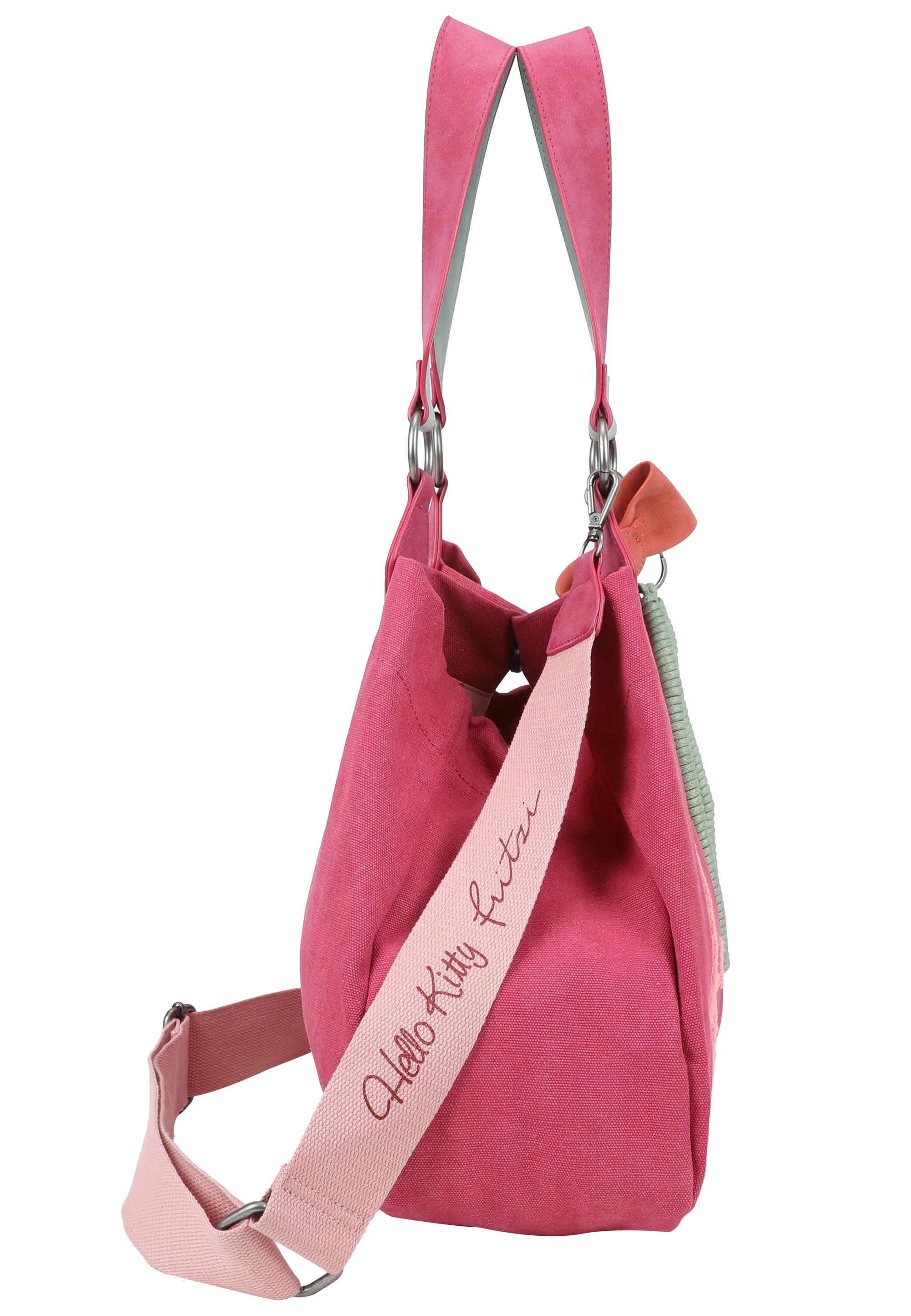 Fritzi aus Preußen Henkeltasche »Izzy Medium Limited Head Flocked«, im tollen Hello Kitty-Design