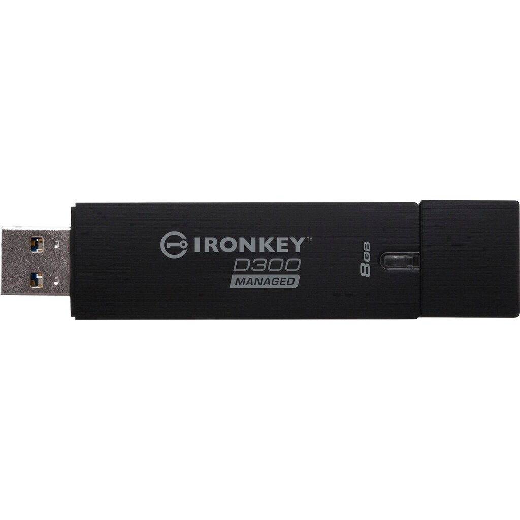 Kingston USB-Stick »IronKey D300 16GB«, (USB 3.2 Lesegeschwindigkeit 165 MB/s)