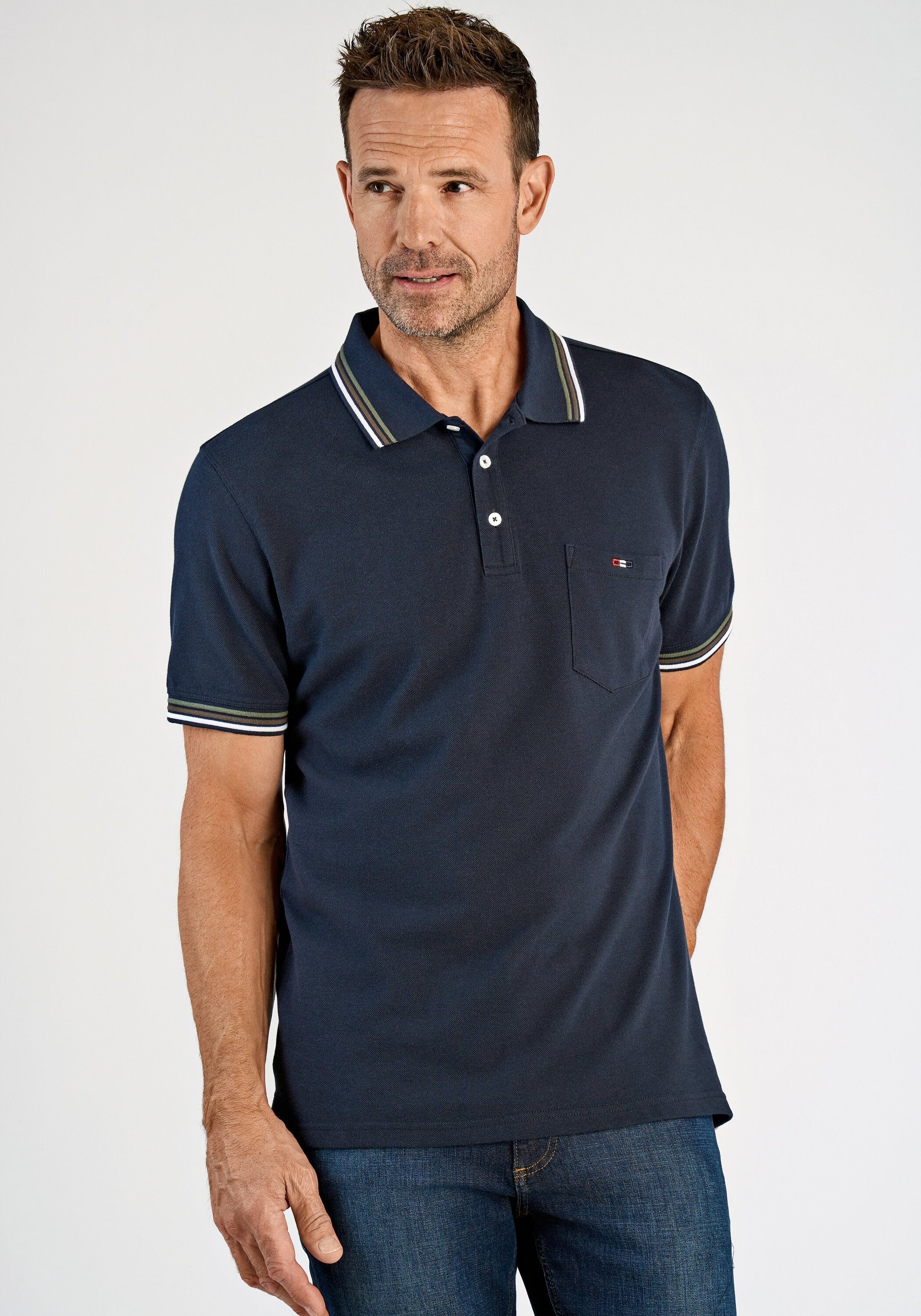 BISON Poloshirt "Poloshirt Comfort Fit" günstig online kaufen