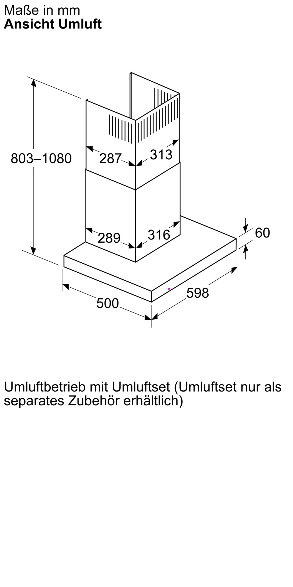 NEFF Wandhaube »D65BCC2L0« Serie N 50