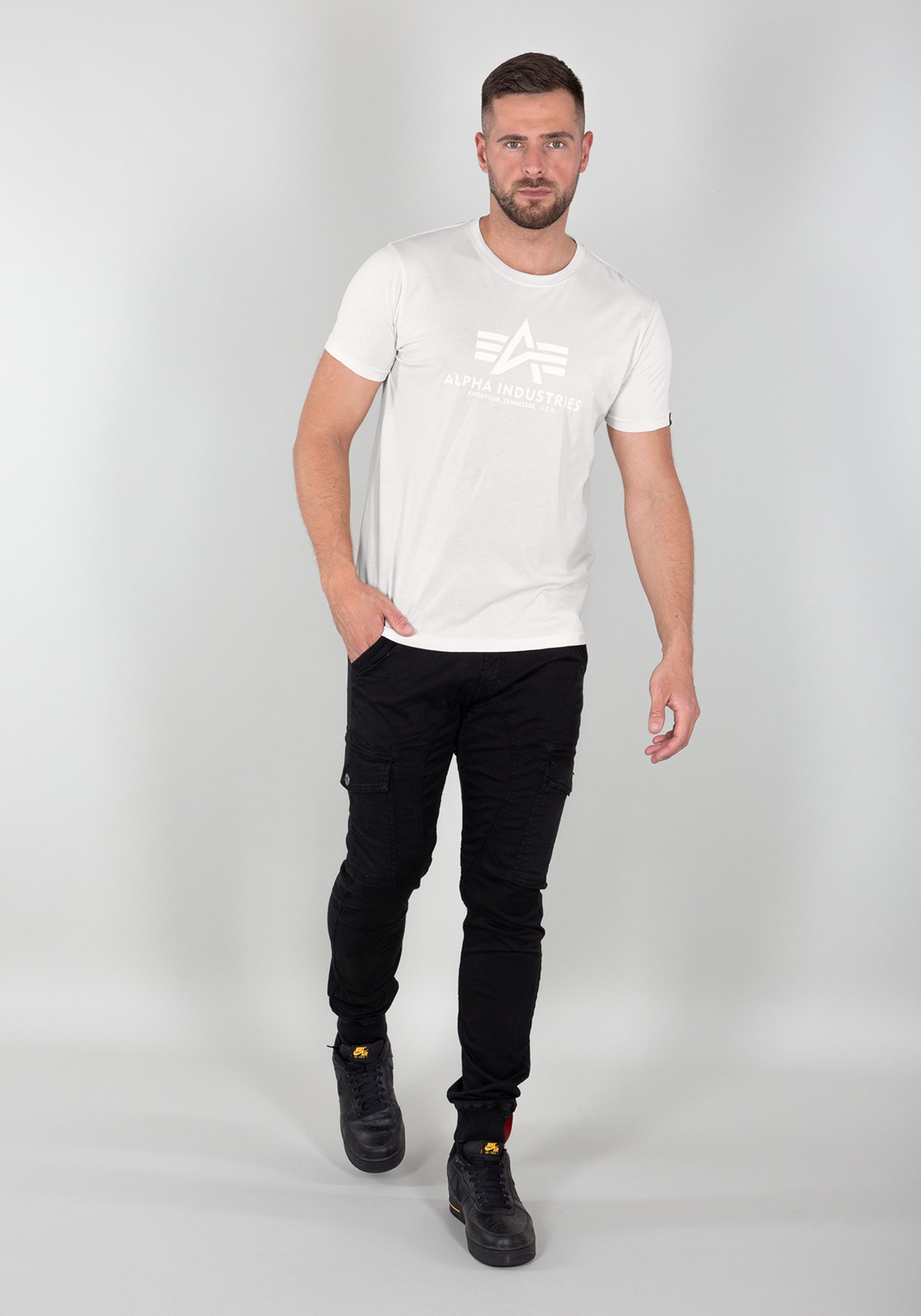 Alpha Industries T-Shirt "Alpha Industries Men - T-Shirts Basic T-Shirt BL" günstig online kaufen
