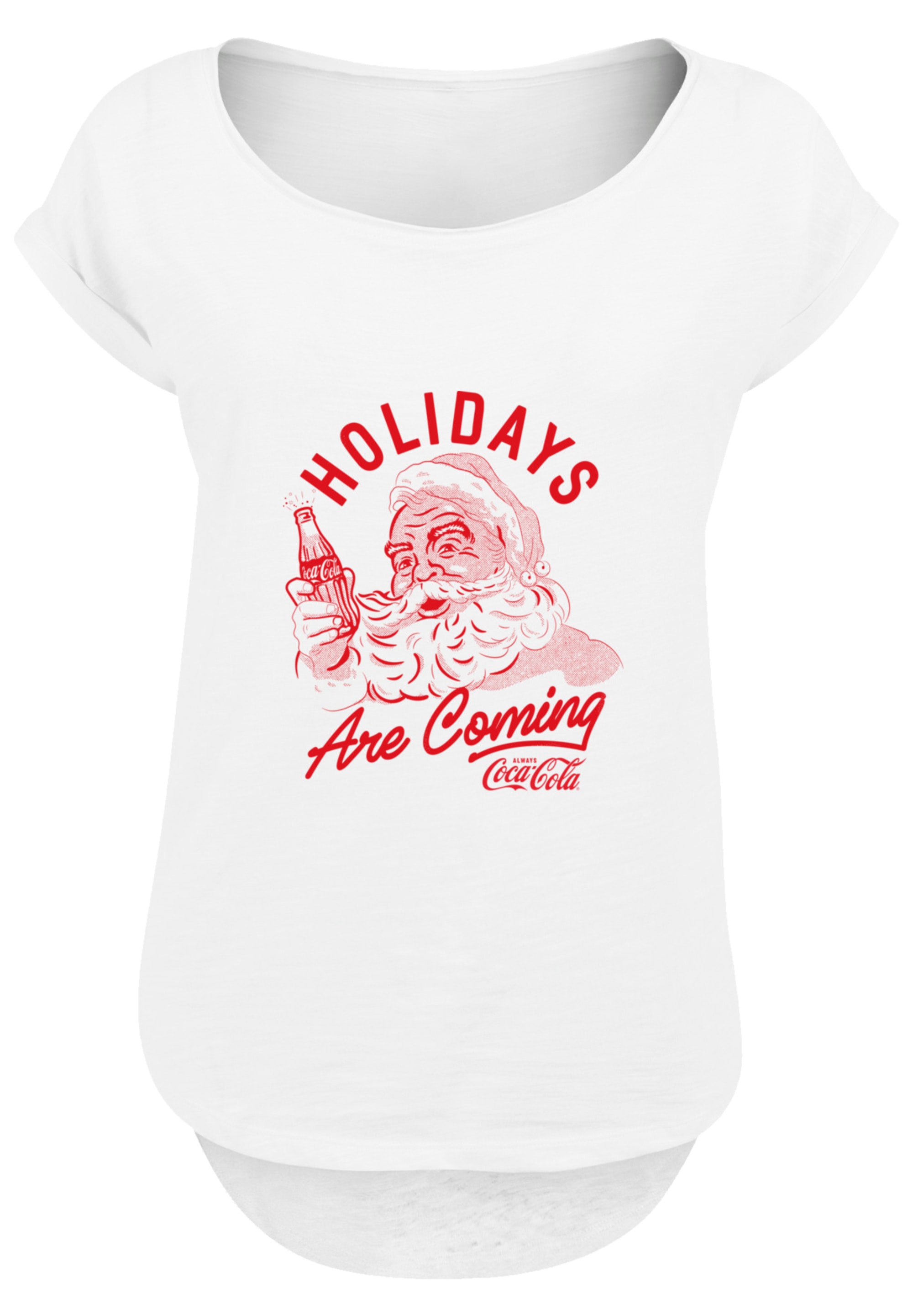 F4NT4STIC T-Shirt "Coca Cola Holidays Are Coming 2" Official Merch günstig online kaufen