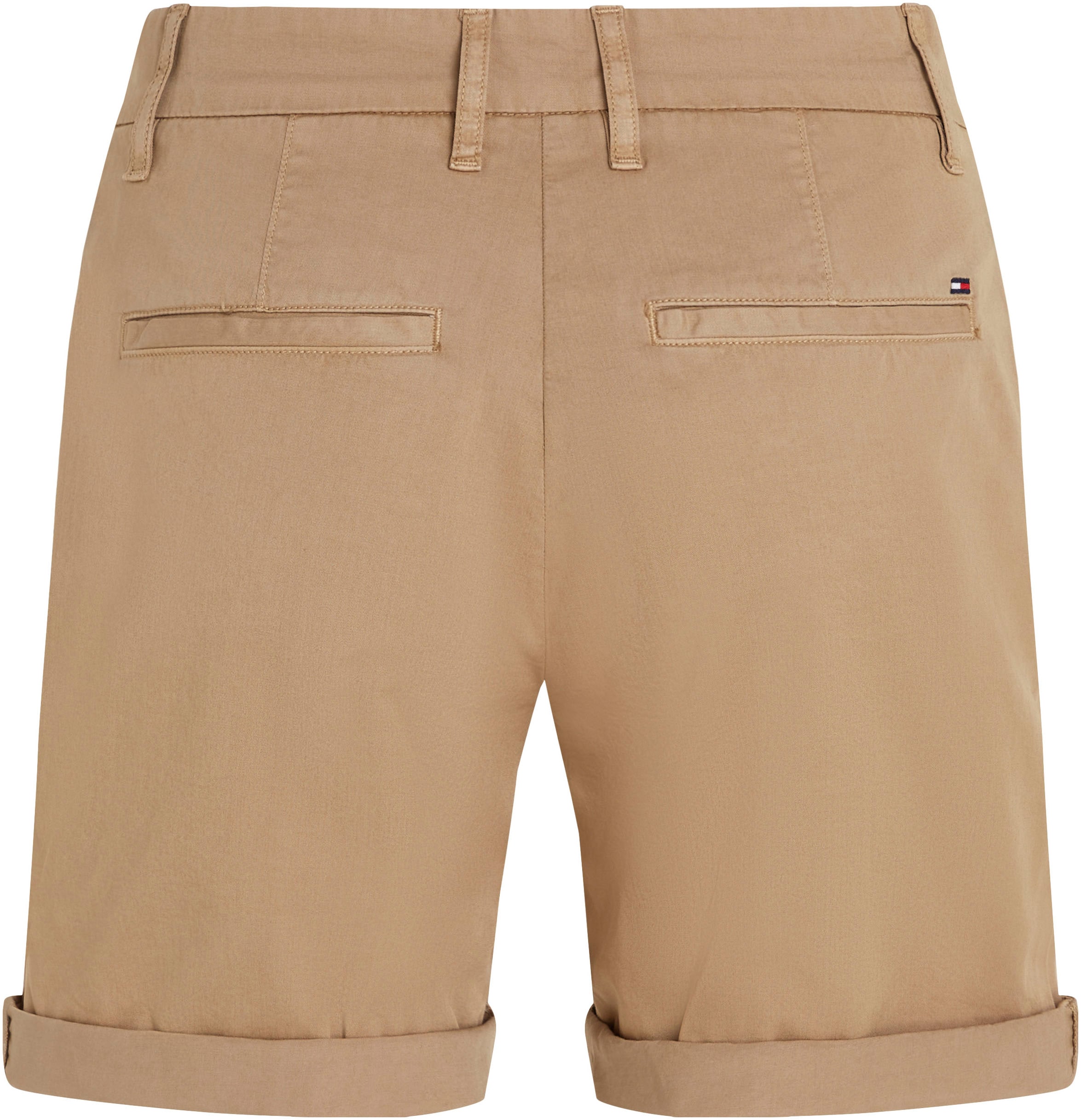 Tommy Hilfiger Chinoshorts »CO BLEND GMD CHINO SHORT«, mit Umschlagsaum