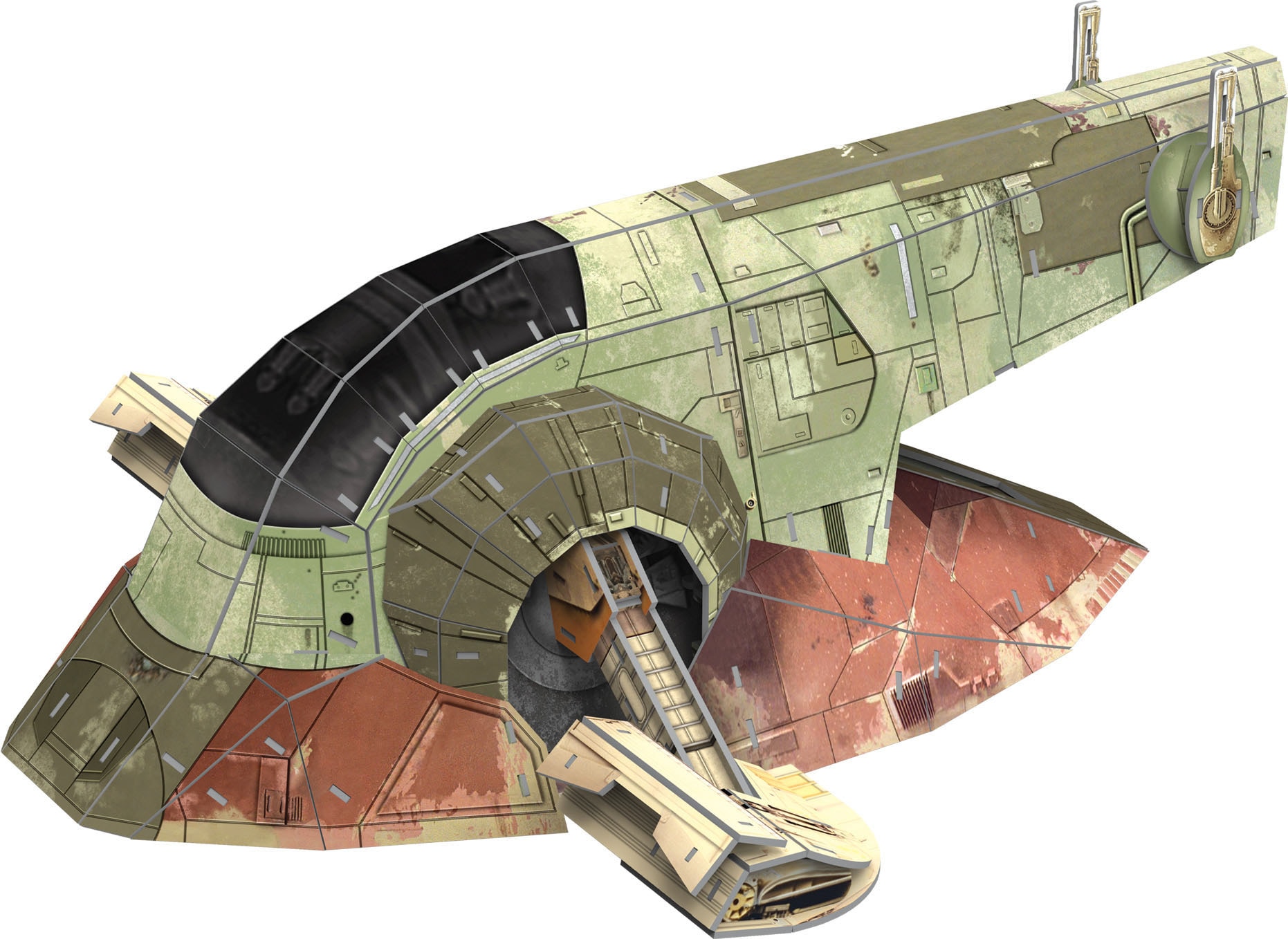 Revell® Modellbausatz »The Mandalorian: Boba Fett's Starfighter™«, 1:60