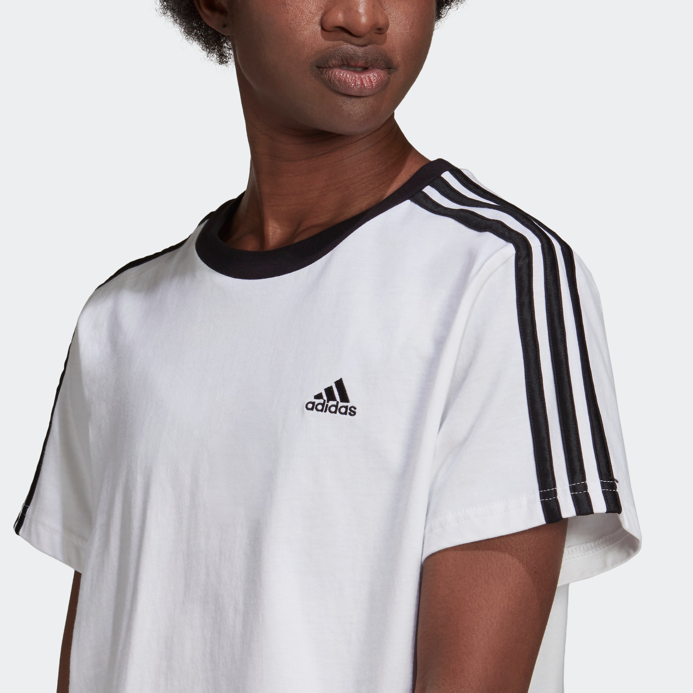 adidas Sportswear T-Shirt »ESSENTIALS 3-STREIFEN«