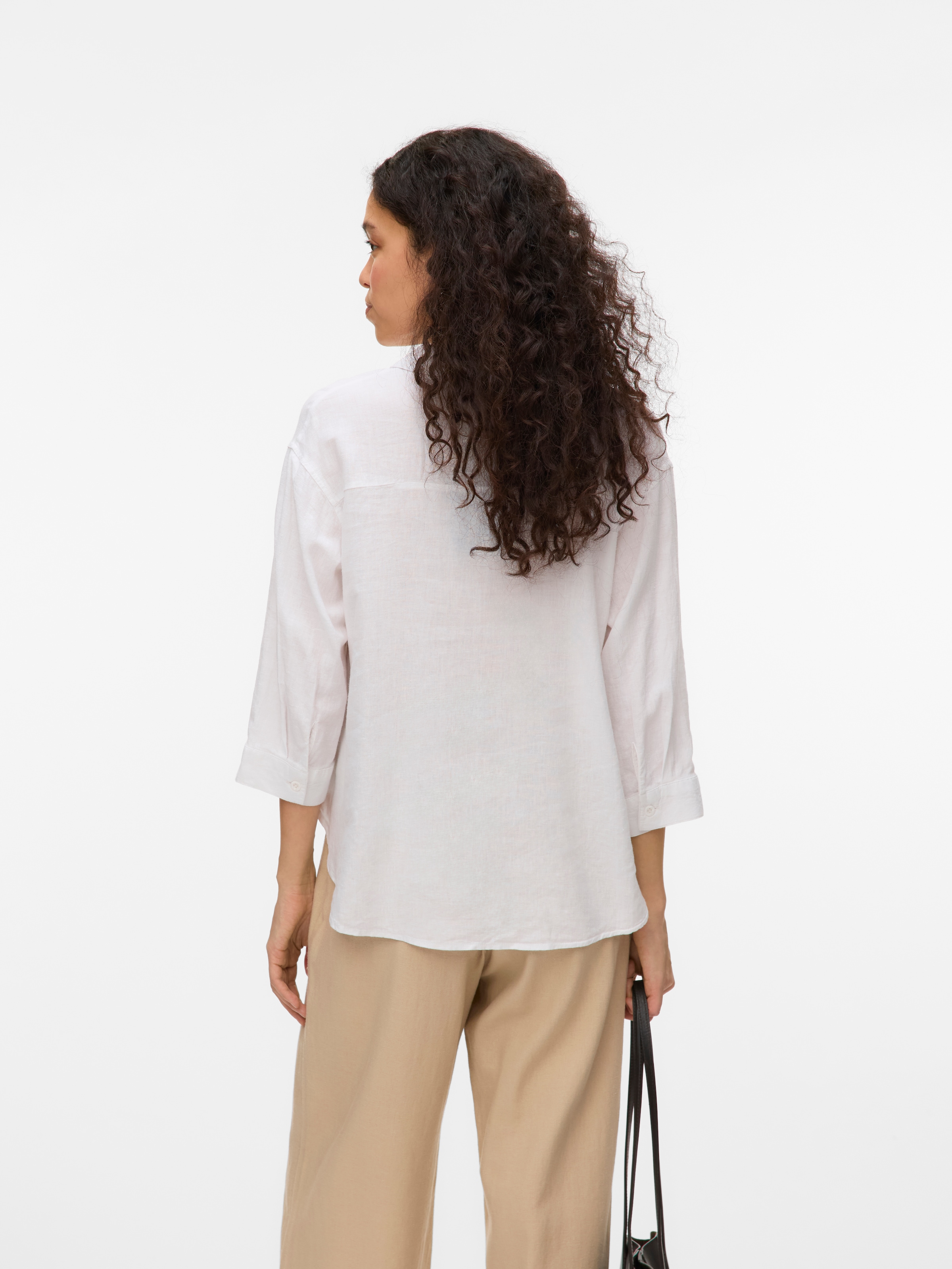 Vero Moda Shirtbluse »VMLINN 3/4 TOP WVN GA NOOS«