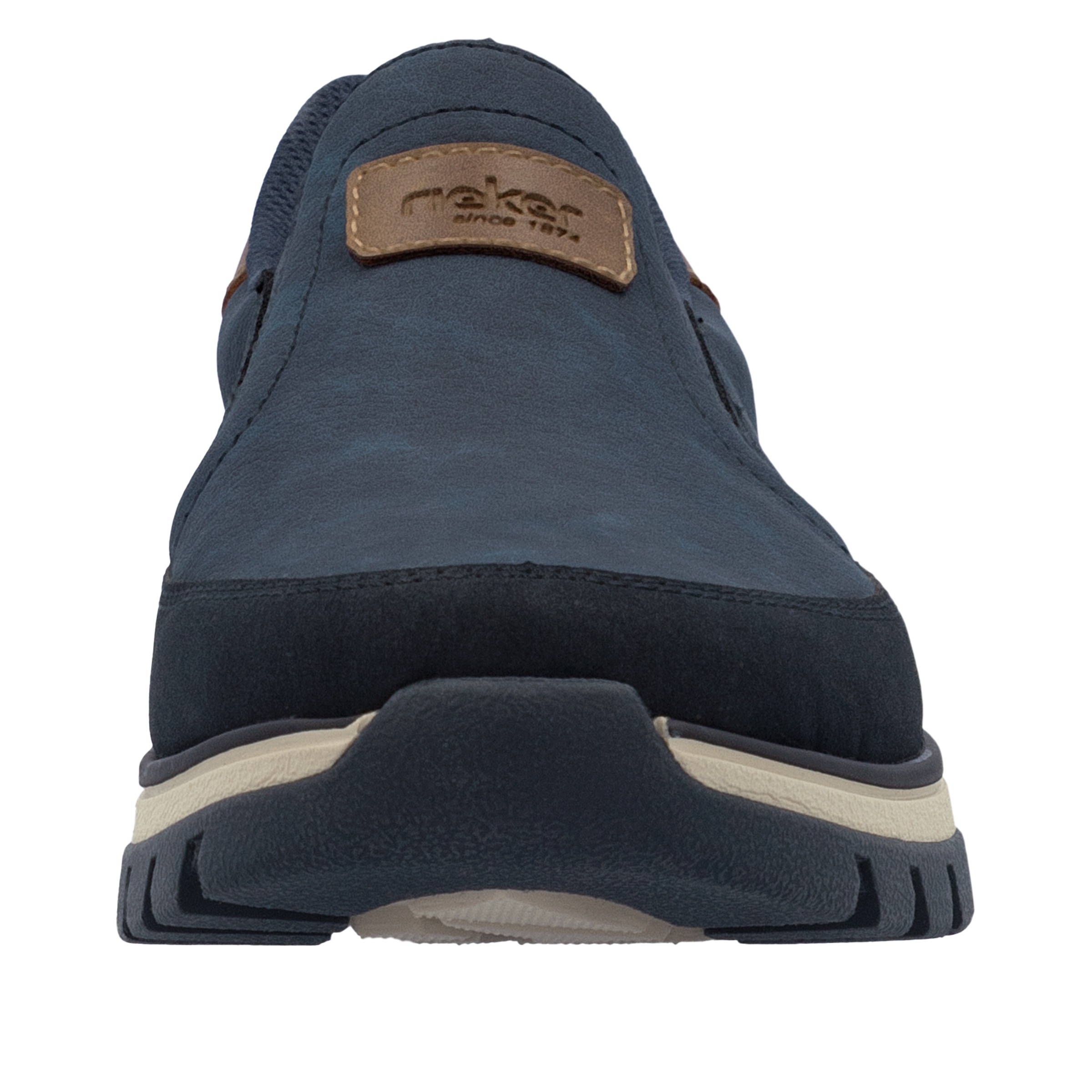Rieker Slip-On Sneaker, Slipper, Schlupfschuh, Halbschuh mit weicher MemoSoft-Innensohle