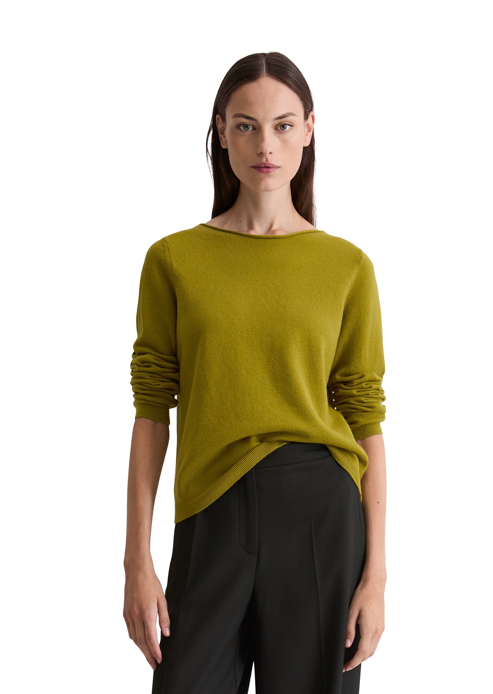 Marc OPolo Strickpullover "aus softem Baumwolle-Schurwolle-Mix" günstig online kaufen