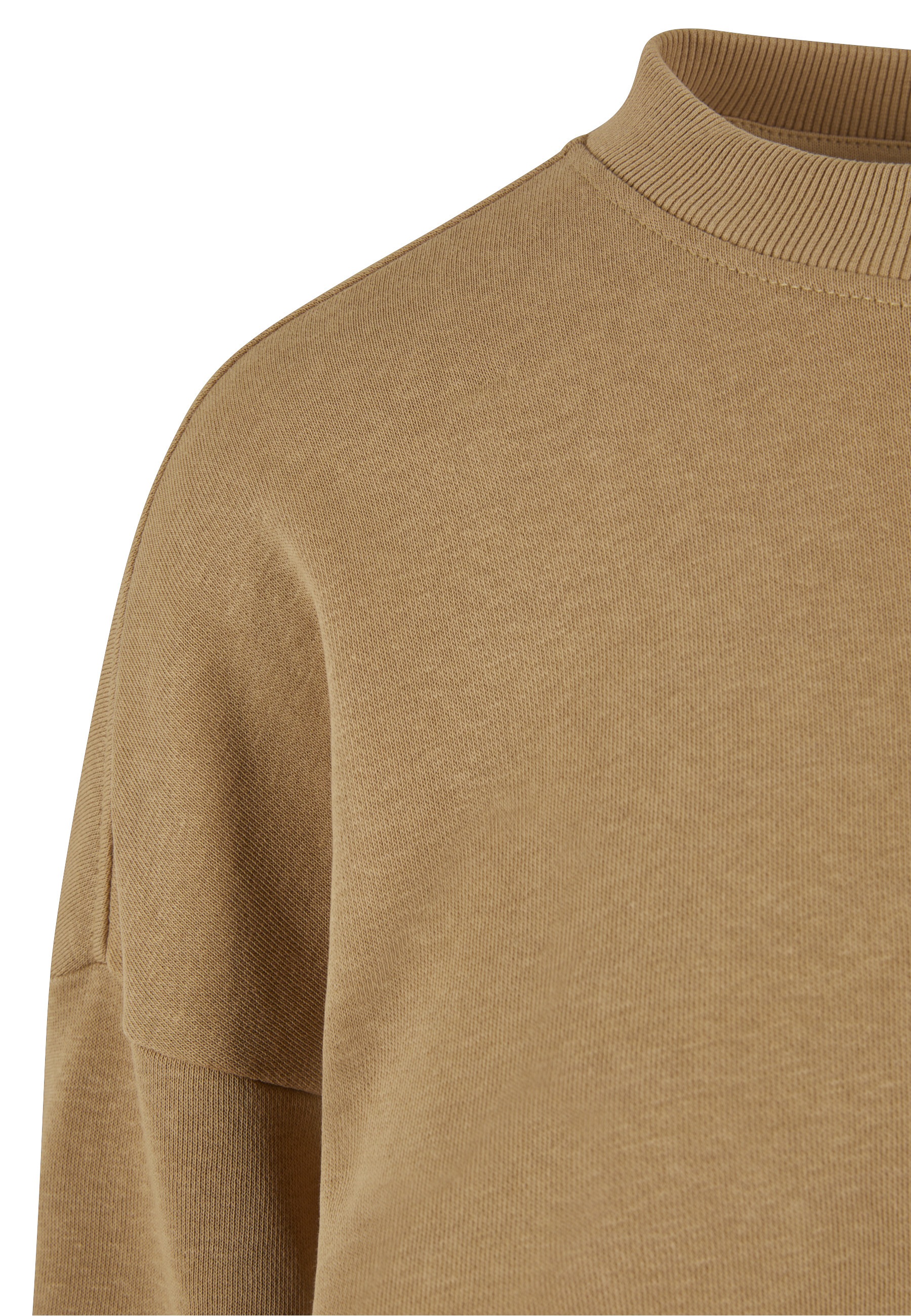 URBAN CLASSICS Sweater »Urban Classics Damen Ladies Oversized Light Terry Crewneck«
