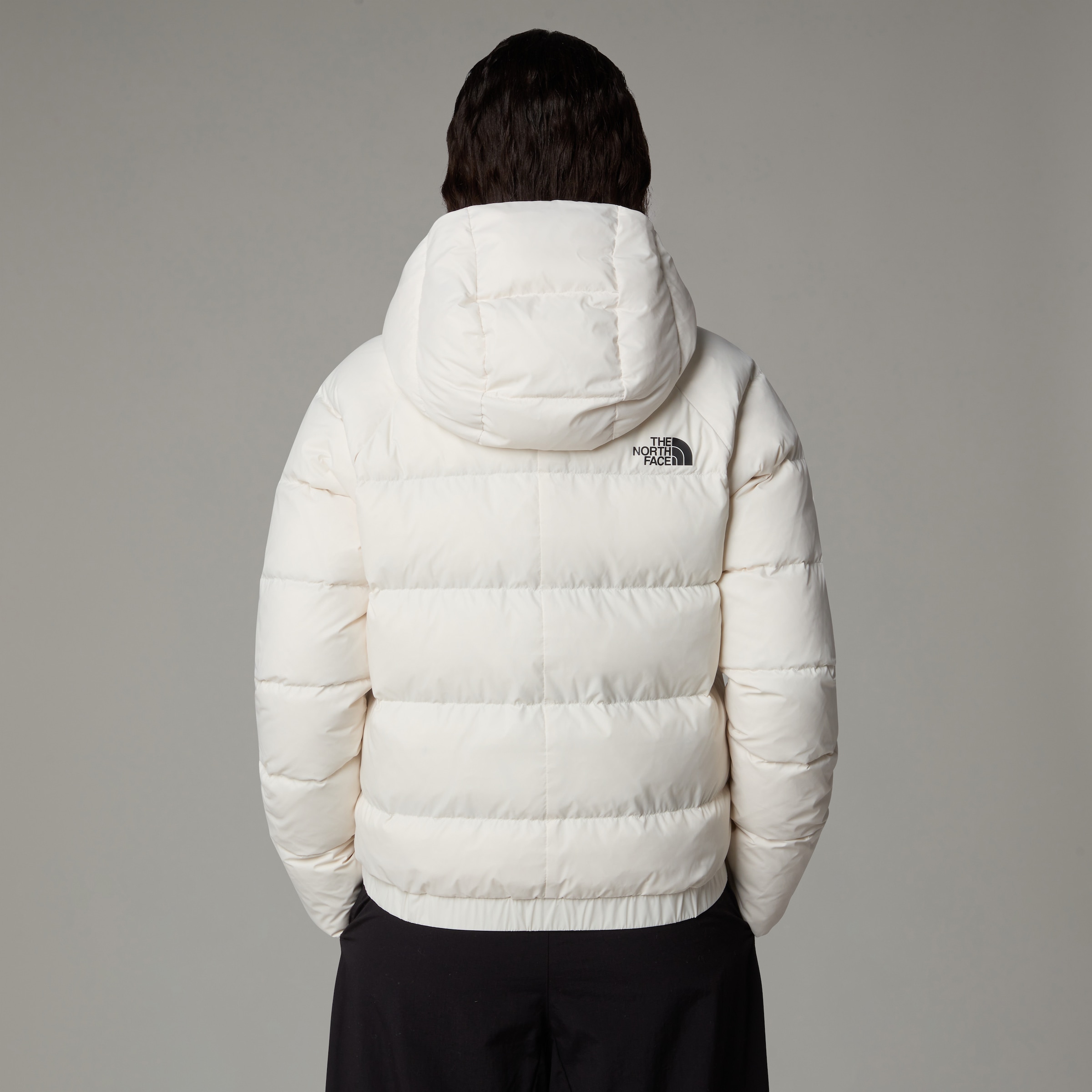 The North Face Daunenjacke »W HYALITE DOWN HOODIE - EU«, (1 St.), mit Kapuze, mit Logodruck