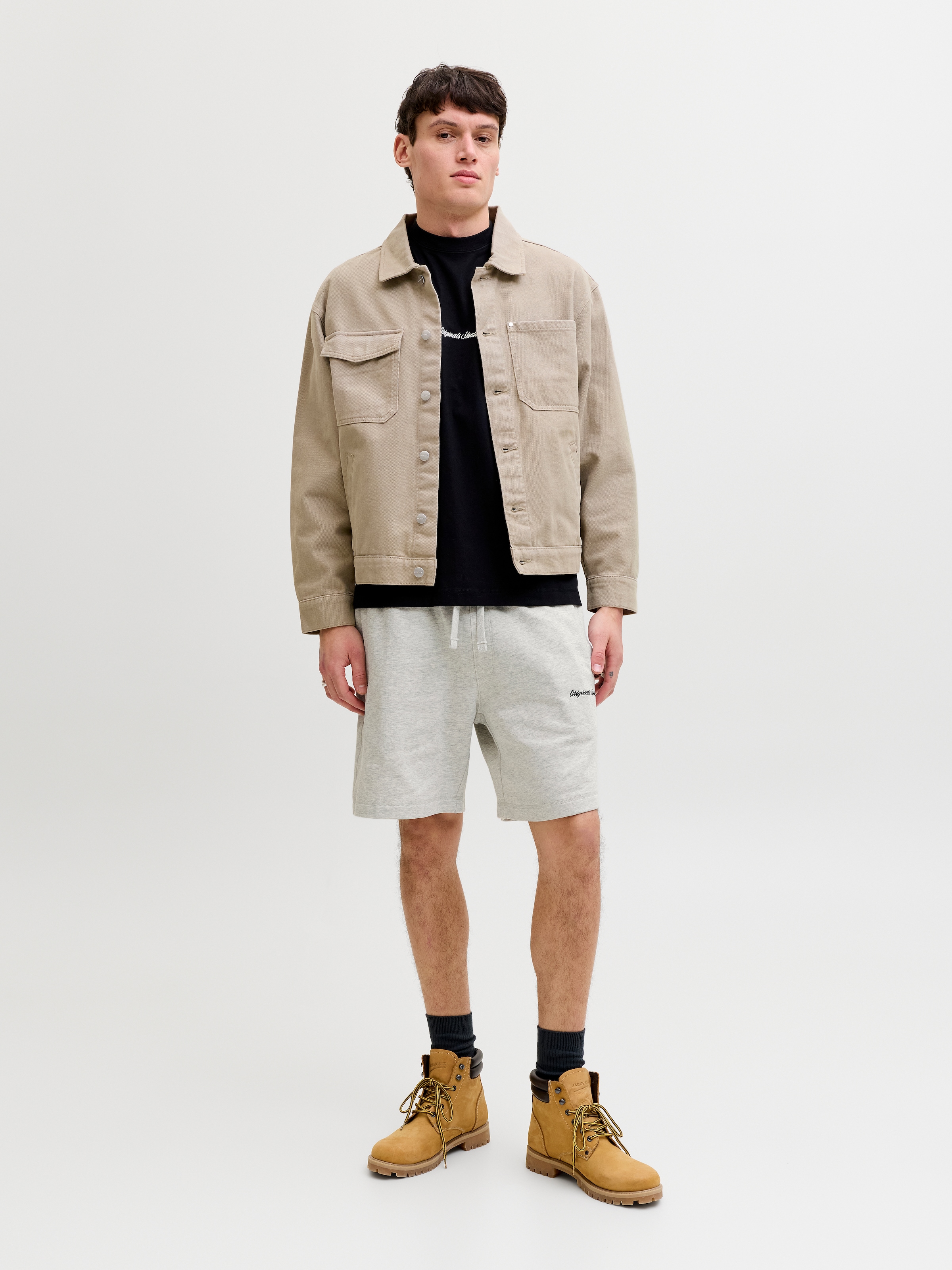Jack & Jones Sweatshorts »JPSTKARL NORREBRO SWEAT SHORTS REG SN«  Baumwollmischung, relaxed fit