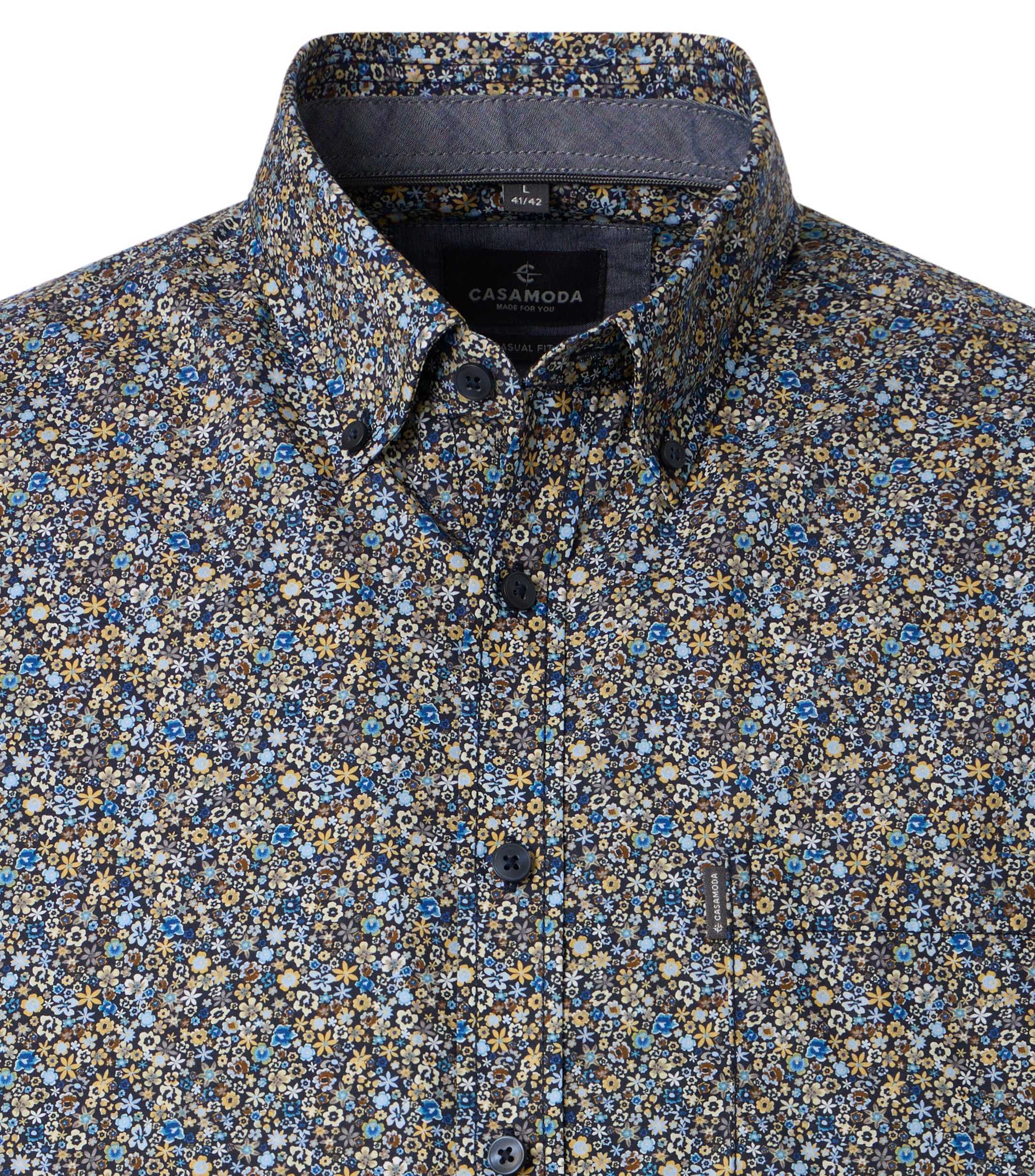 CASAMODA Kurzarmhemd »CASAMODA Freizeithemd Kurzarm Print«