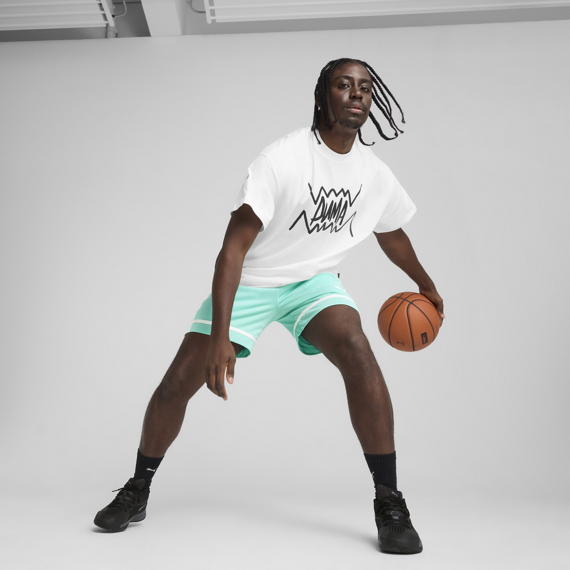 PUMA Trainingsshirt »Jaws Core Basketball-T-Shirt Herren«