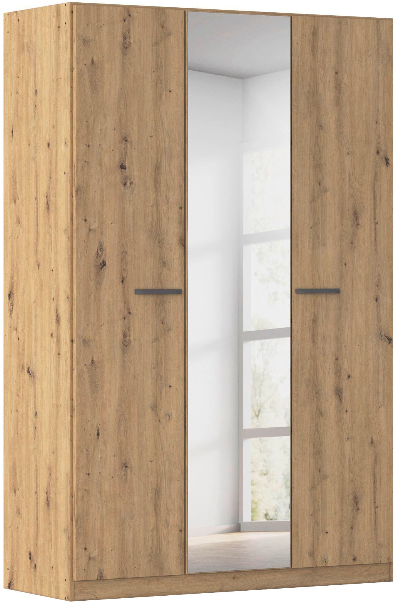 OTTO home Kleiderschrank "Mehrzweckschrank Aktenschrank Möbel Mietswohnung Schlafzimmer OTELI" erhältlich in Breiten 91-360 cm, ab Breite 136cm inkl. Innenschubladen, mit zusätzlichen Einlegeböden, optional mit Spiegel MADE IN GERMANY