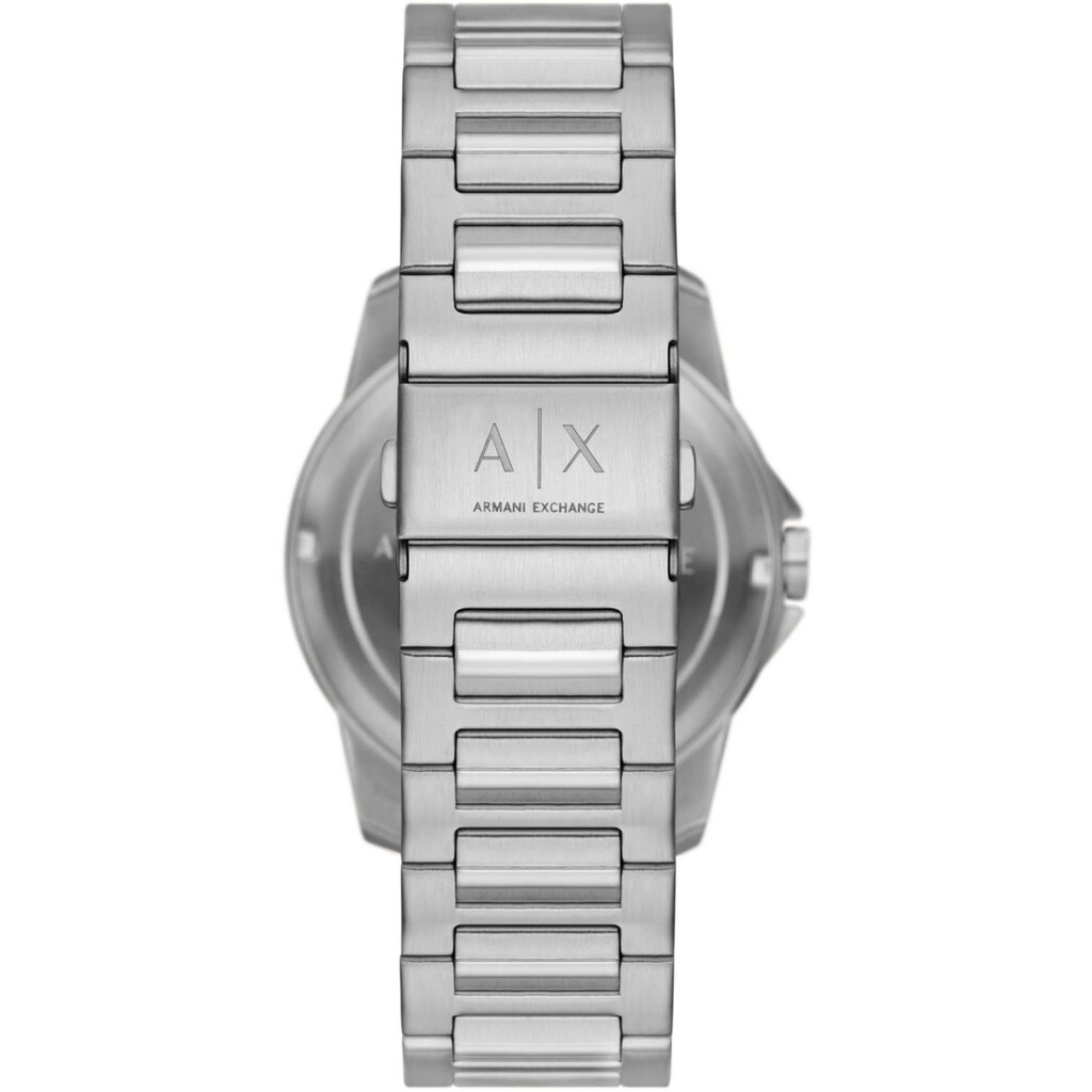 ARMANI EXCHANGE Multifunktionsuhr »AX1736«, Quarzuhr, Armbanduhr, Herrenuhr, Mondphase, Datum, analog