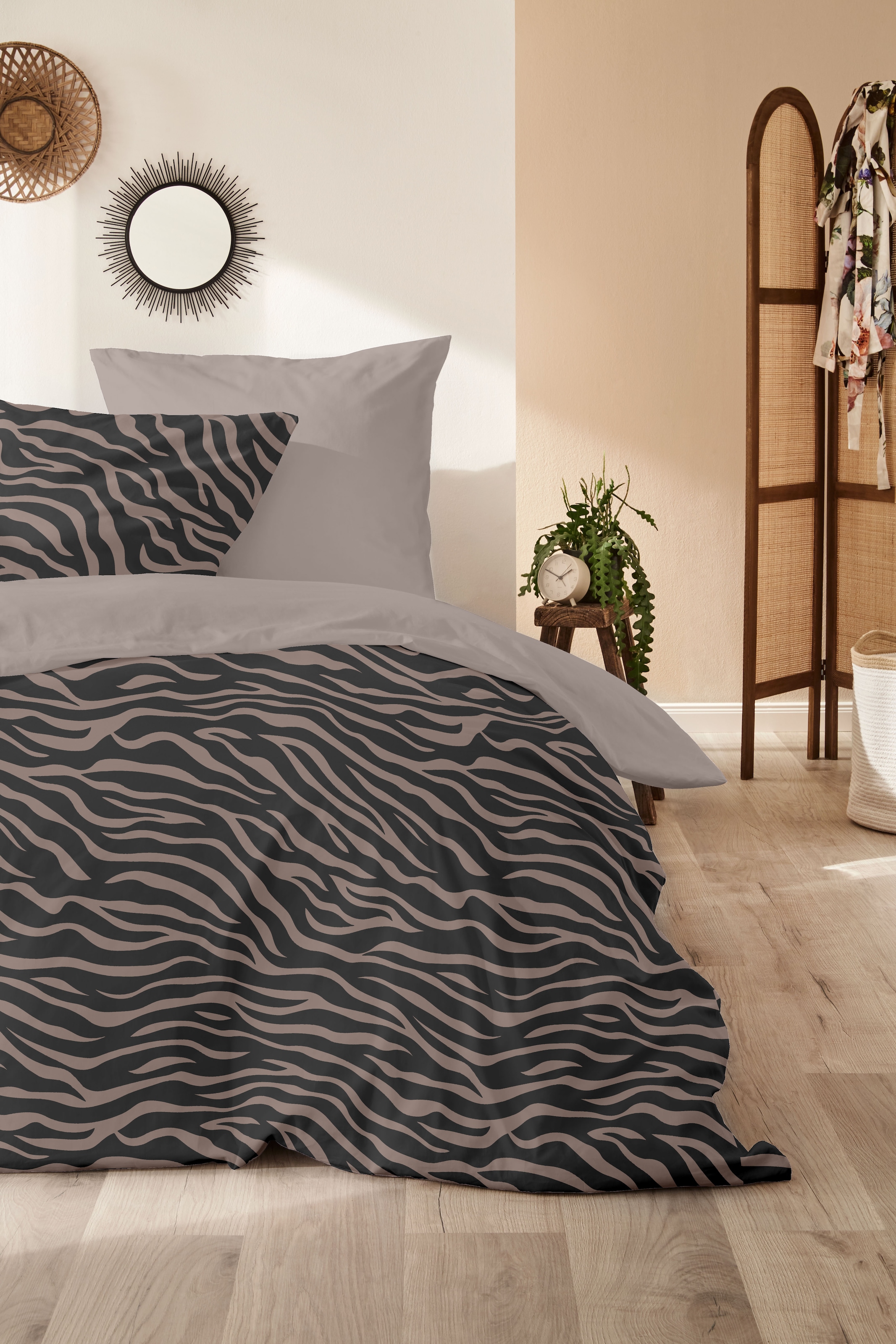 Primera Bettwäsche »Tiger« 2 100 % Baumwolle Standard 100 nach Öko-Tex
