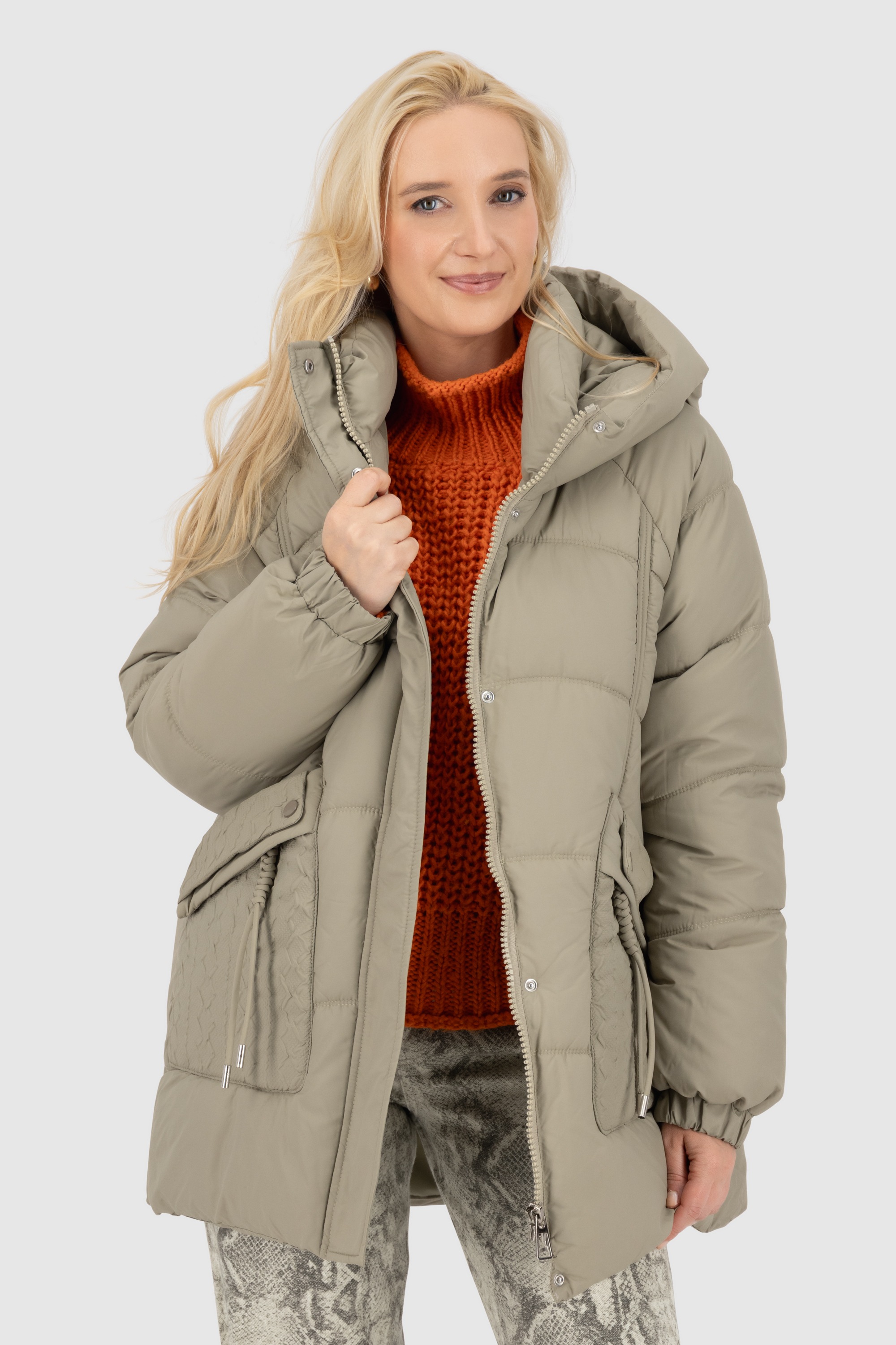 Alife & Kickin Winterjacke "Damen GlorianaAK A" günstig online kaufen