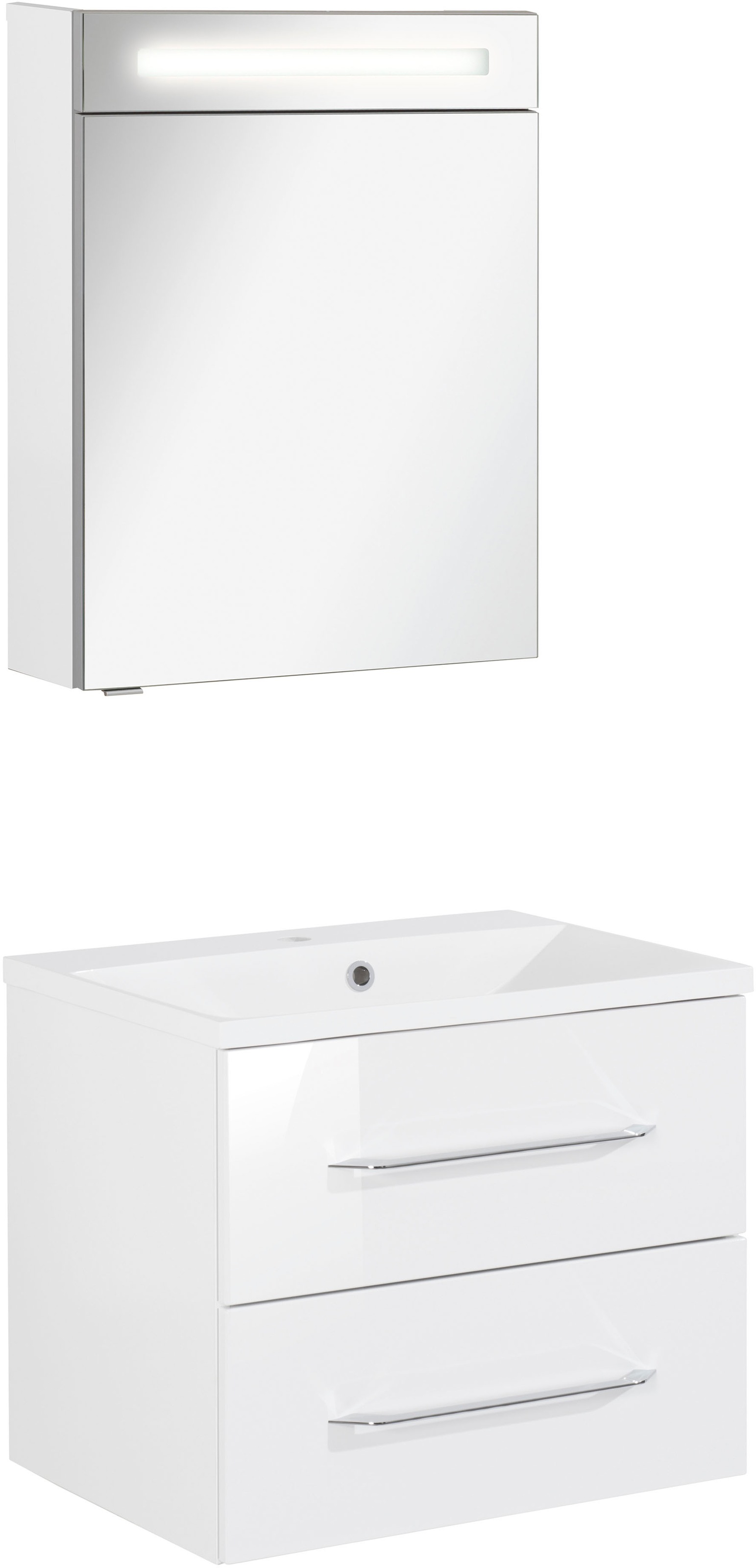 FACKELMANN Waschtisch "Waschplatz-Set B.Clever" 3 tlg. 3-teilig günstig online kaufen