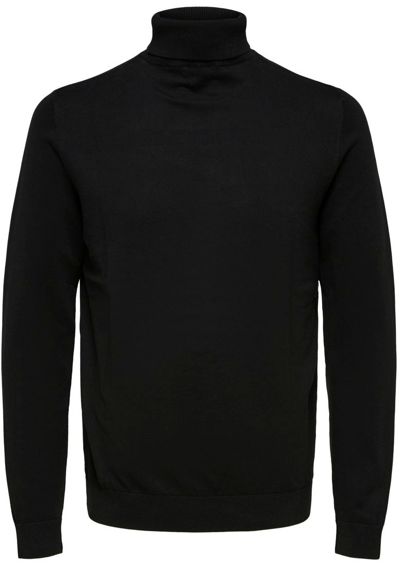 SELECTED HOMME Strickpullover »SLHBERG ROLL NECK NOOS«