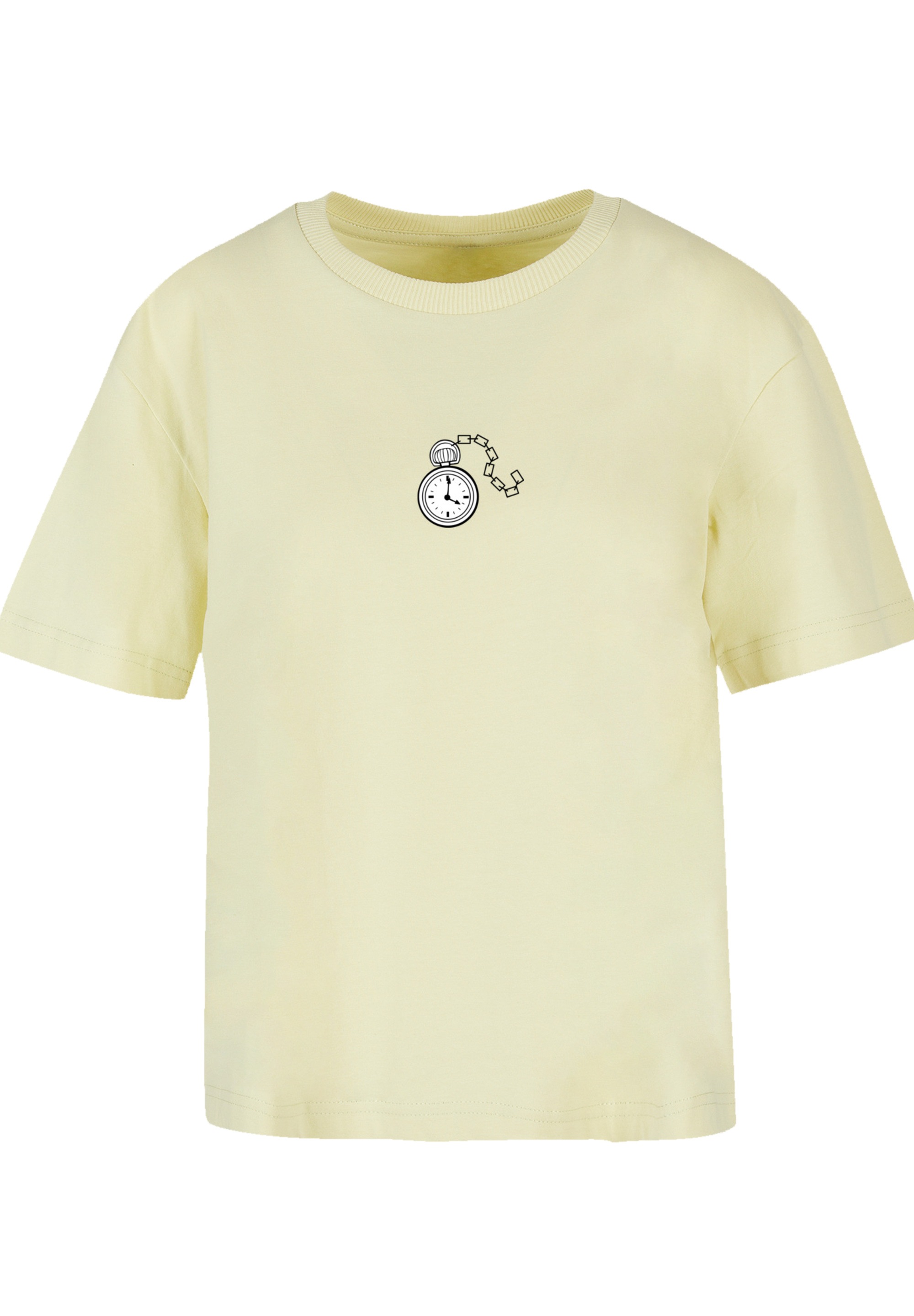 F4NT4STIC T-Shirt »Alice im Wunderland Uhr Hase«, Premium Qualität, Nostalgie, Kinderserie