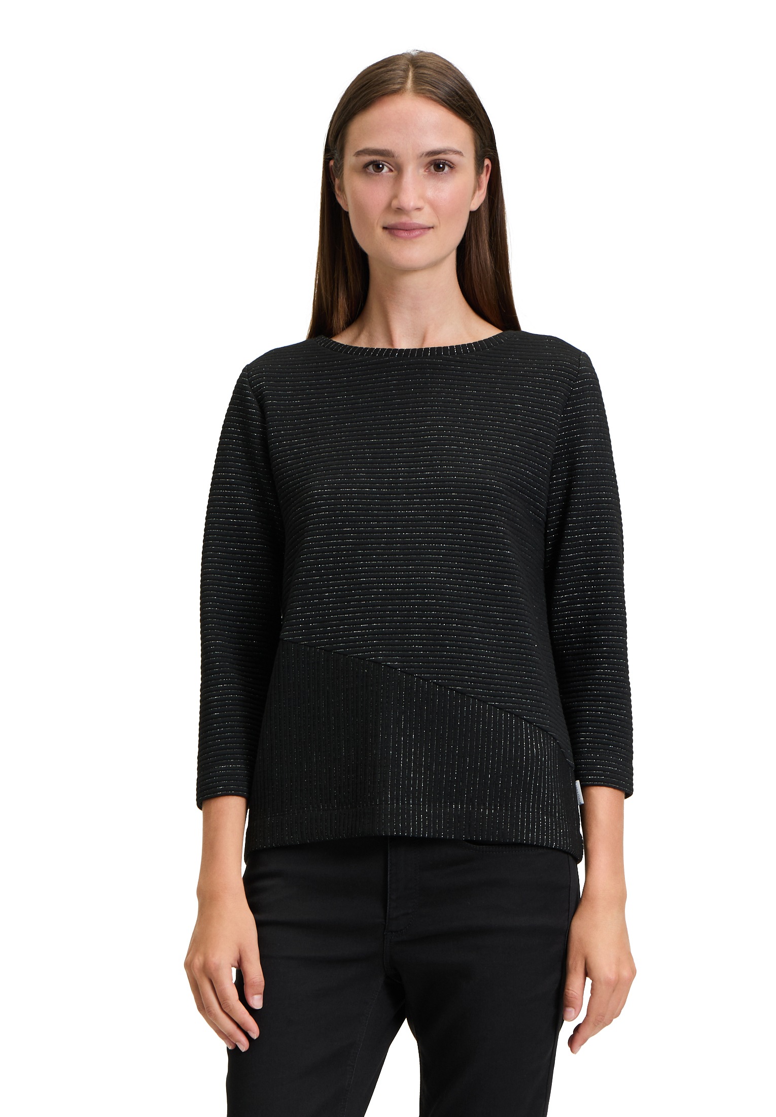 Betty&Co Sweatshirt "Betty & Co Damen Sweatpullover mit Lurexfaden", Materi günstig online kaufen