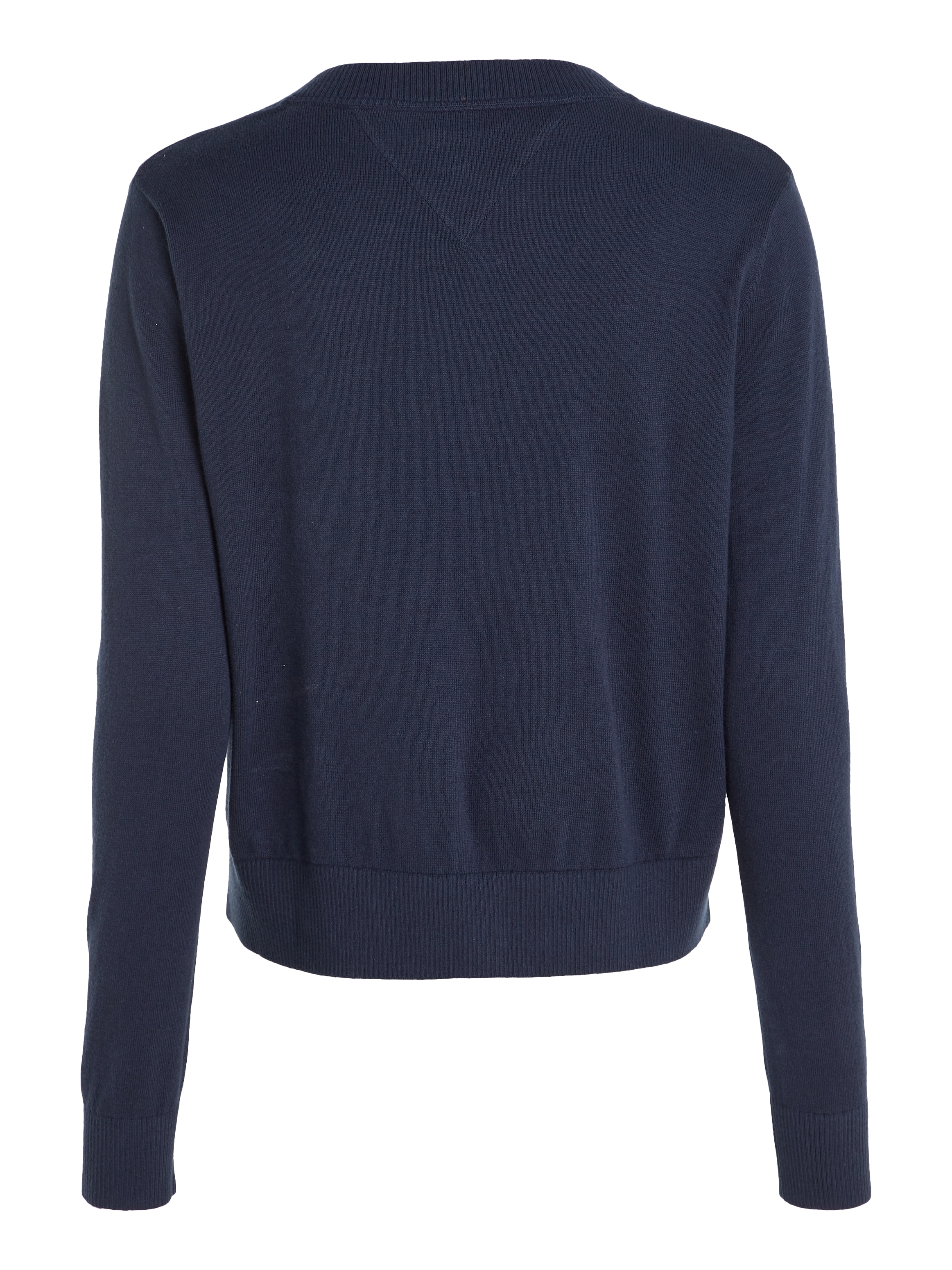 Tommy Jeans V-Ausschnitt-Pullover »TJW ESSENTIAL VNECK SWEATER«, mit Tommy Jeans Markenlabel