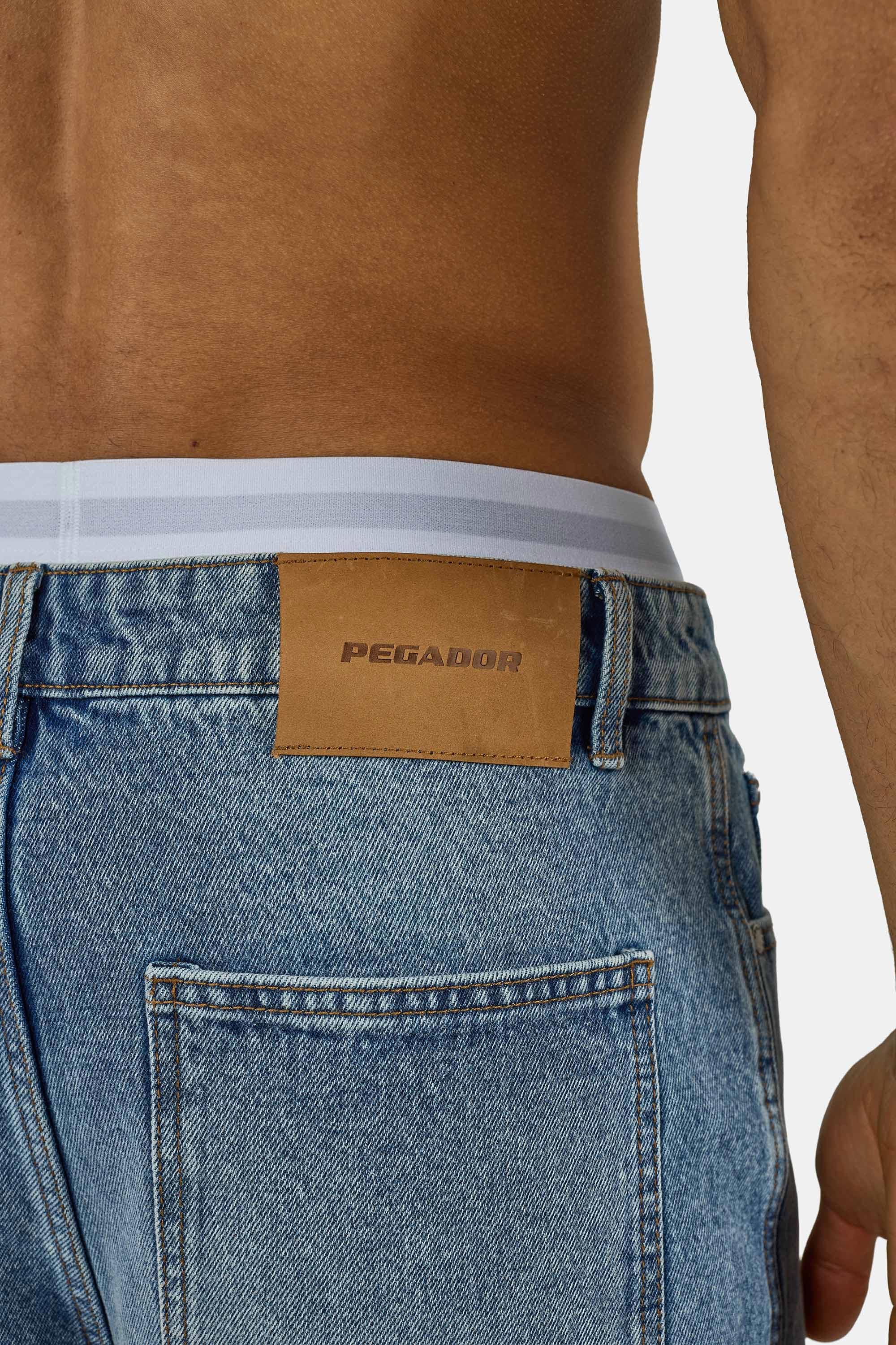 PEGADOR Jeansshorts »Kolar Jorts« Baumwolle, regular fit