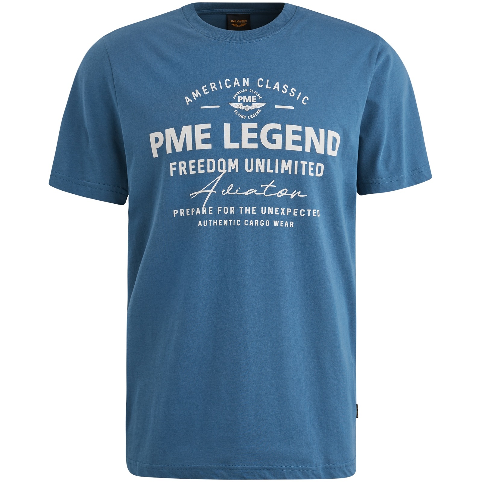 PME LEGEND T-Shirt »Short sleeve r-neck single jersey«, mit Frontprint