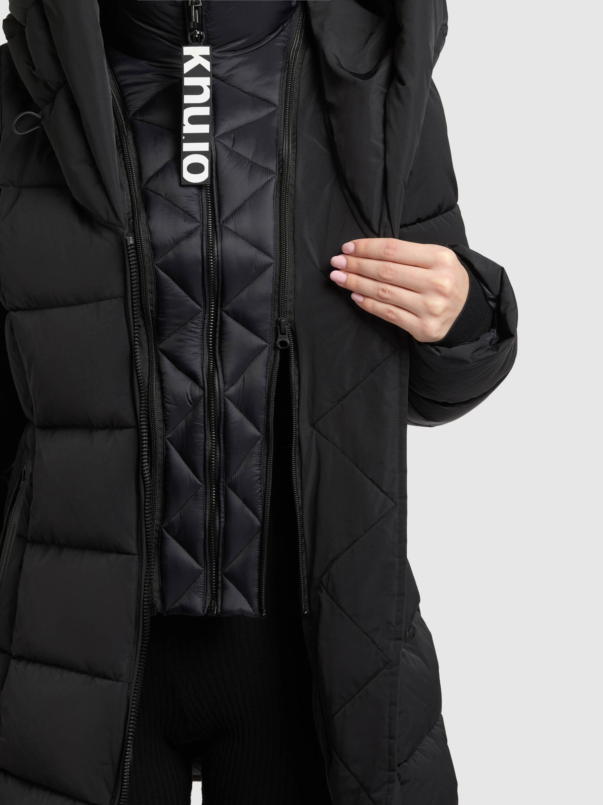khujo Steppjacke »NORAH - 2IN1 (EINSATZ HERAUSNEHMBAR)« mit Kapuze