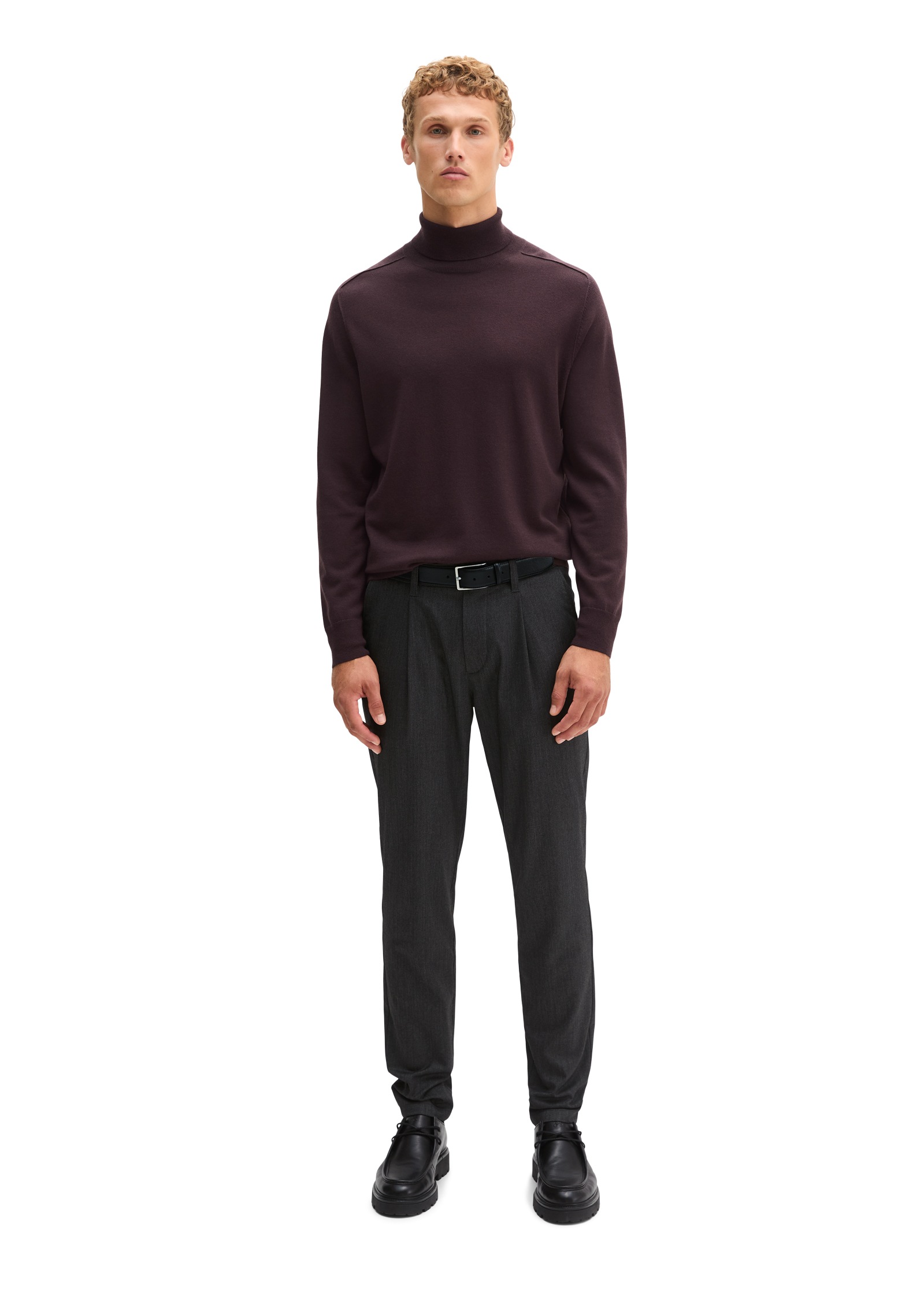 Marc O'Polo Rollkragenpullover »aus weicher Merinowolle«