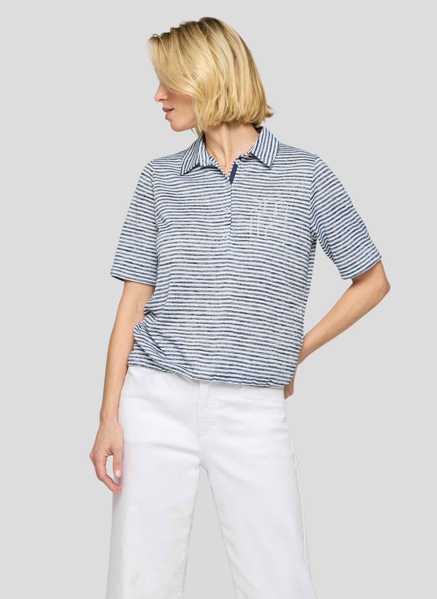 Rabe Poloshirt im Ringel-Look günstig online kaufen