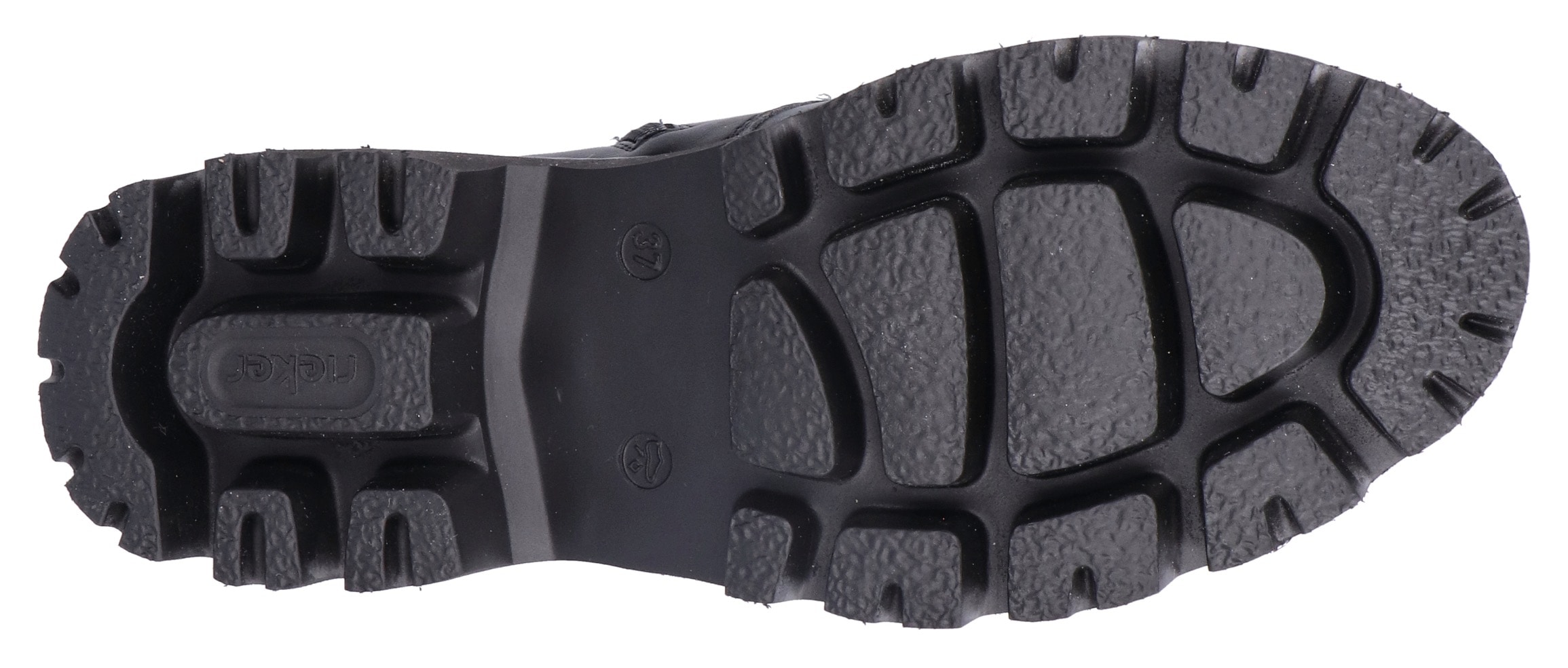 Rieker Schnürstiefelette, Schnürboots, Plateau, mit zusätzlichem Innenreißverschluss