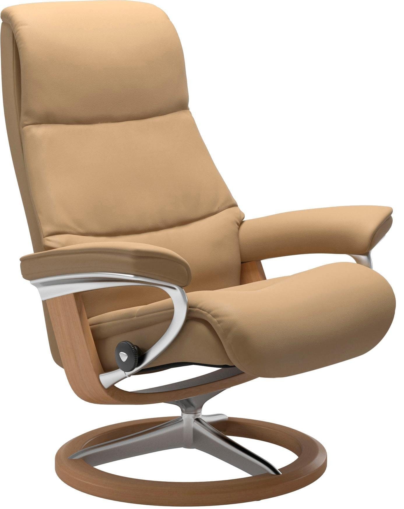 Stressless Relaxsessel "View" Set, Relaxsessel mit Hocker, mit Signature Ba günstig online kaufen