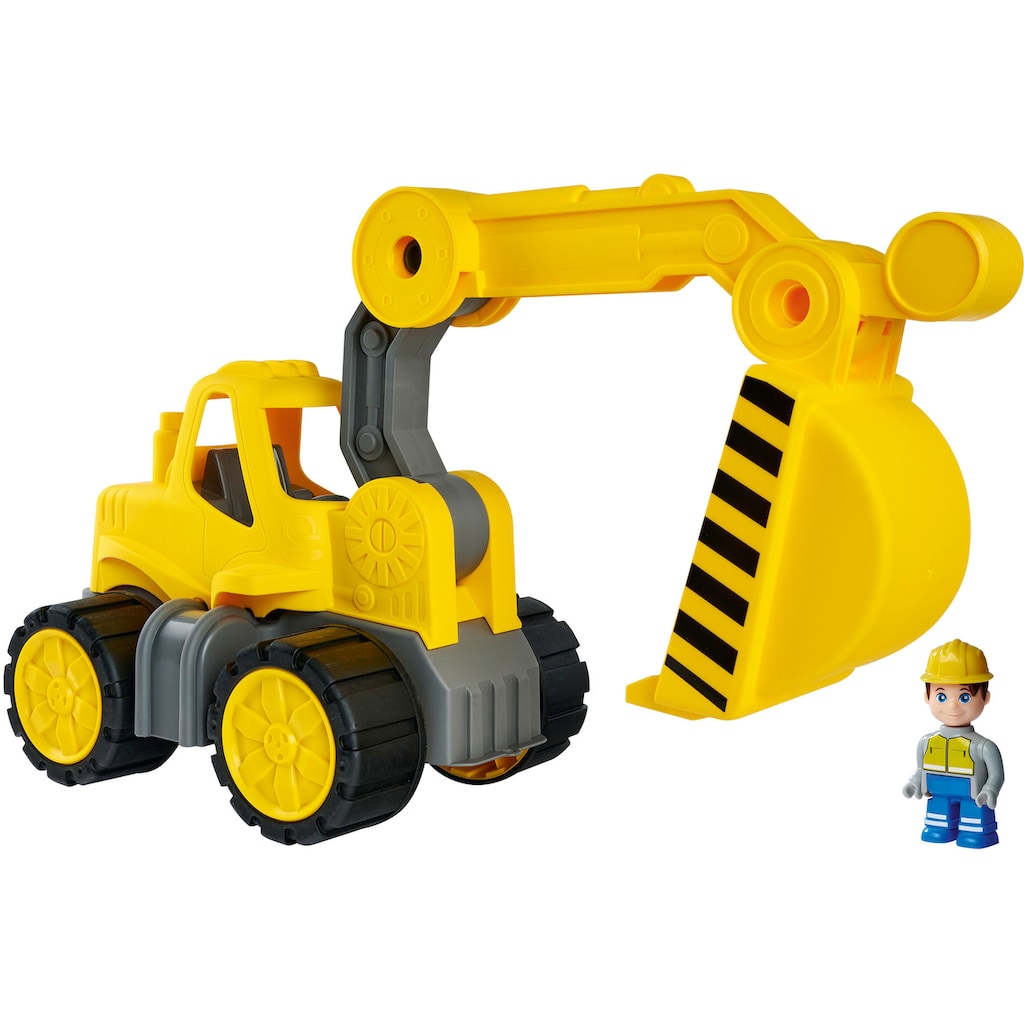 BIG Spielzeug-Bagger »Power-Worker Bagger + Figur«